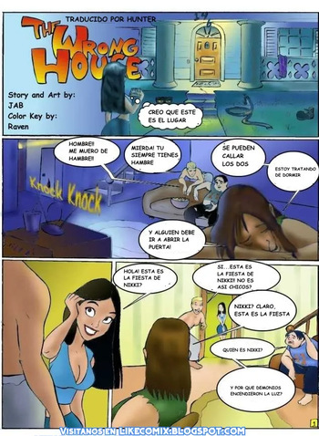 The Wrong House - Part 1  - https://likecomix.blogspot.com cover