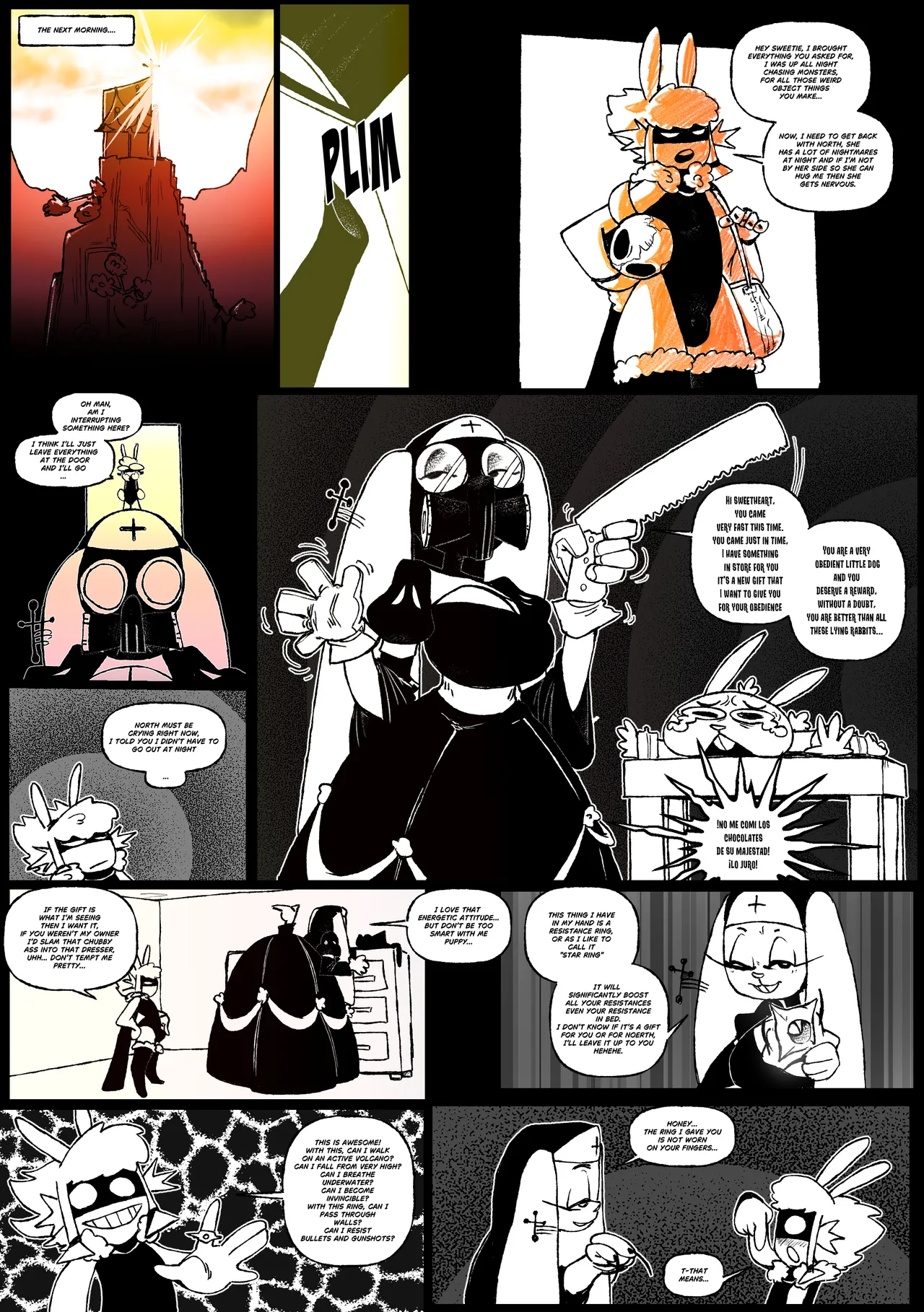 Destroy All Enemies: The Cum Seeker page 4 full
