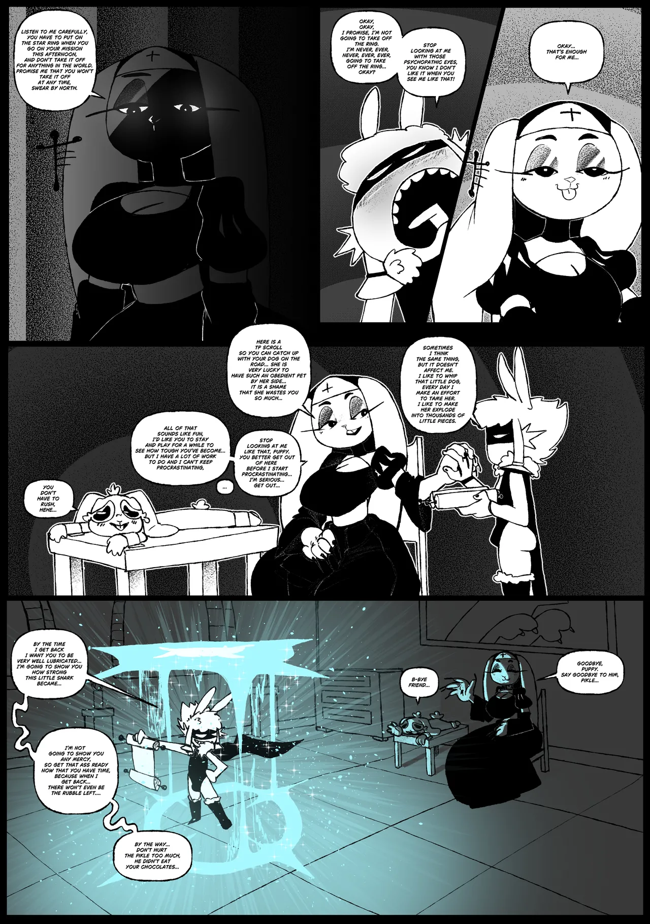 Destroy All Enemies: The Cum Seeker page 5 full