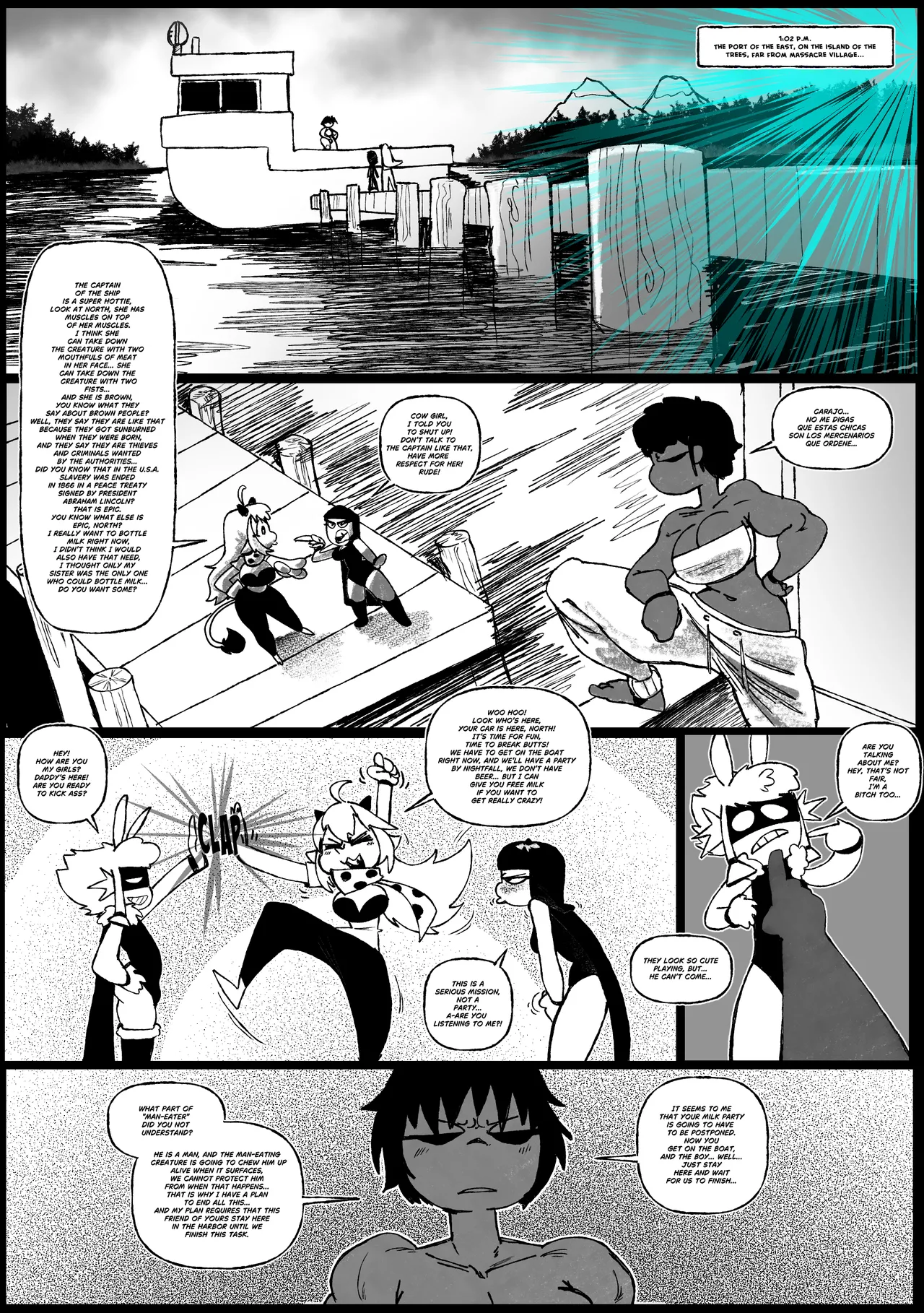 Destroy All Enemies: The Cum Seeker page 6 full