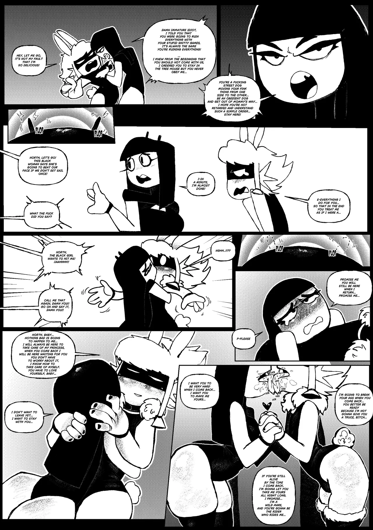Destroy All Enemies: The Cum Seeker page 7 full