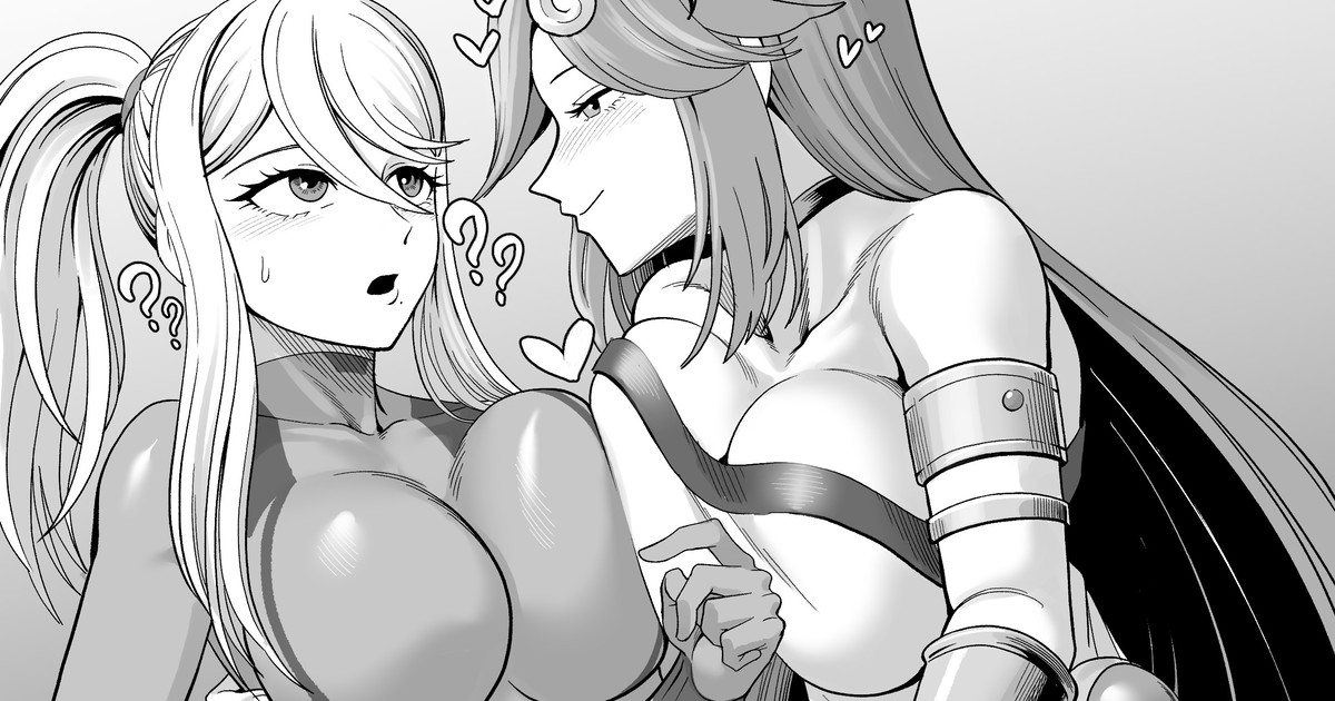 Samus x Palutena page 1 full
