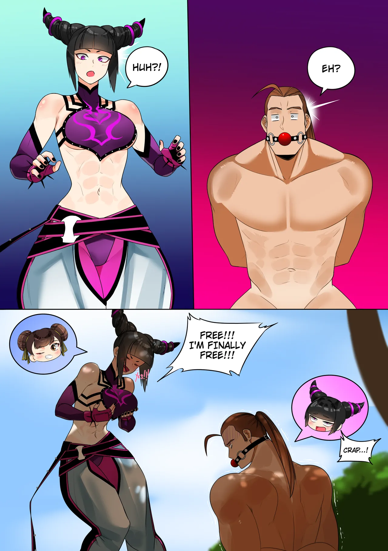 Swap Fighter! page 4 full