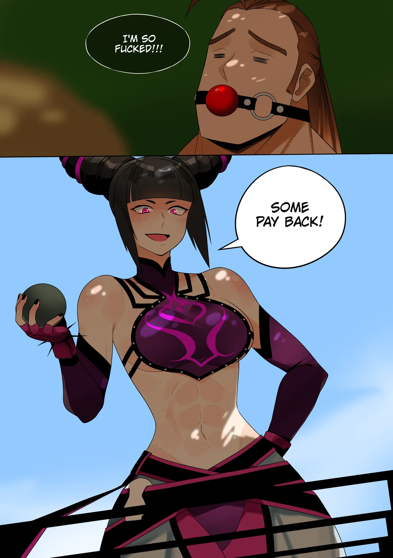 Swap Fighter! page 6 full