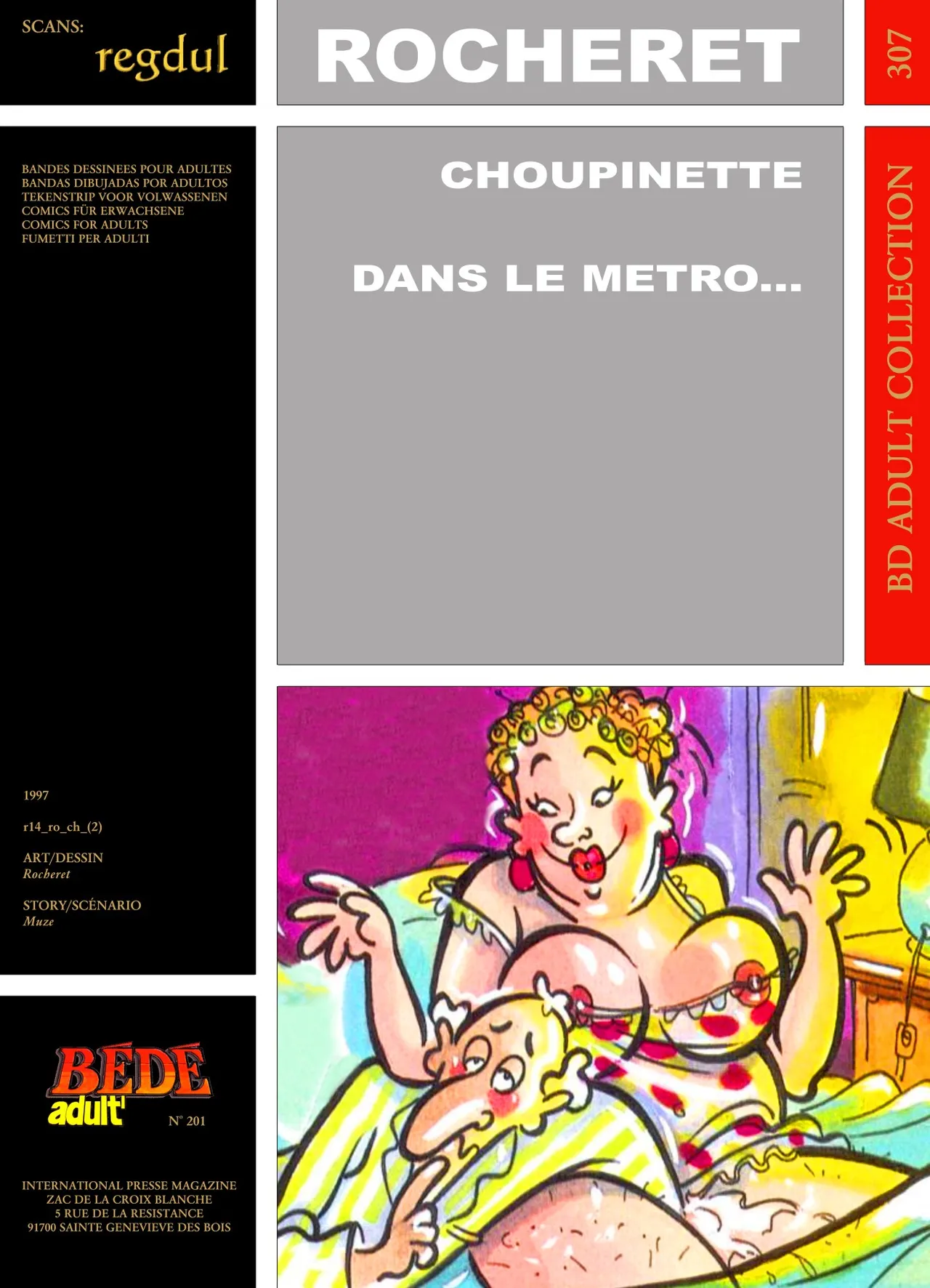 Rocheret  &amp; Muze - Choupinette : Dans le Métro … page 1 full