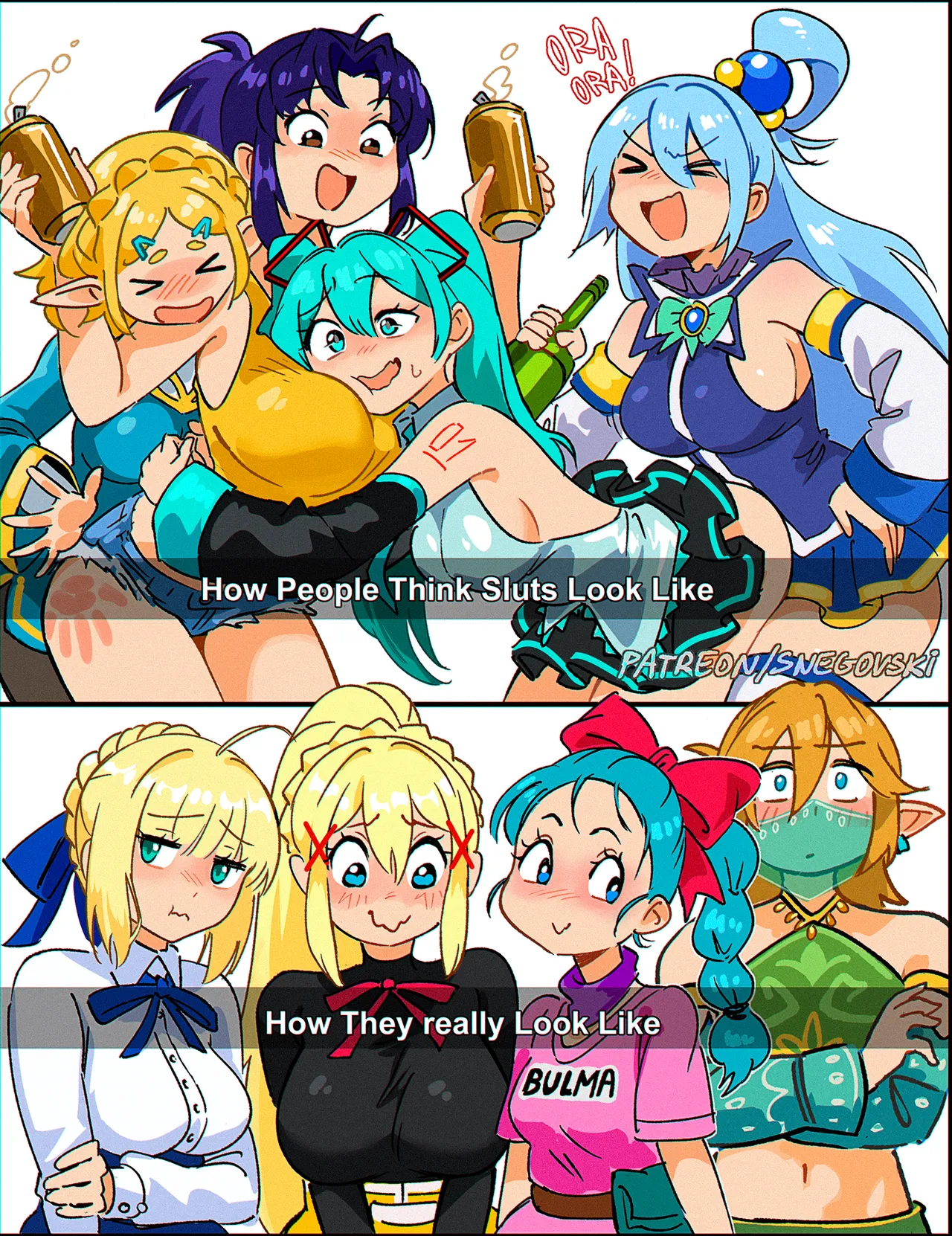 Aqua, Miku &amp; co. page 1 full