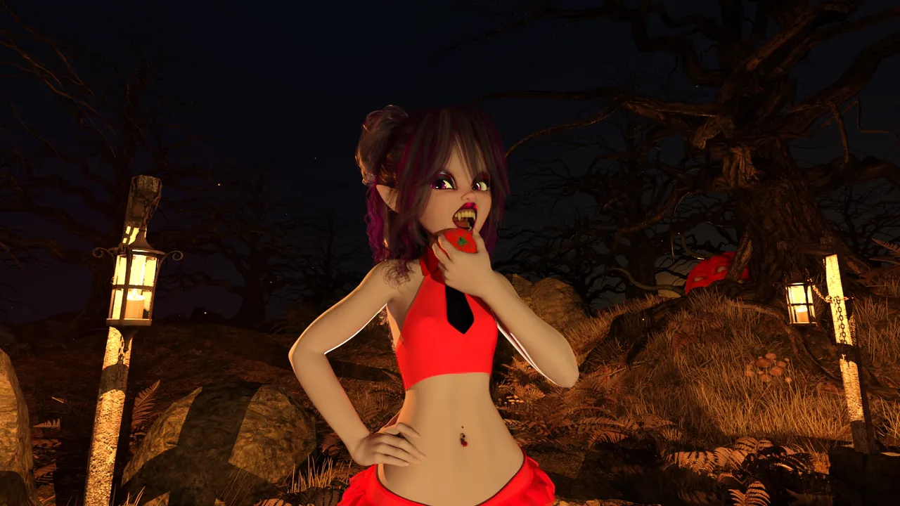 KocheyUI 3D Comix Draculaura in "Night of the Killer Tomato" page 2 full