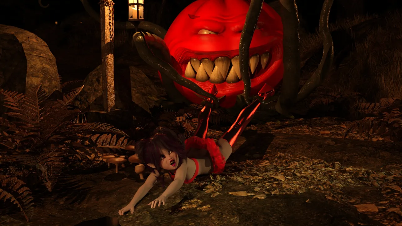 KocheyUI 3D Comix Draculaura in "Night of the Killer Tomato" page 5 full