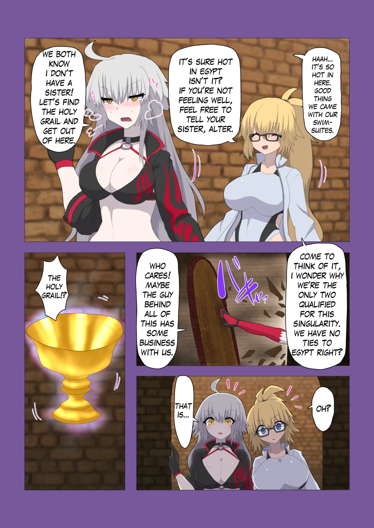 FGO Double Jeanne Fusion &amp; Possession page 1 full