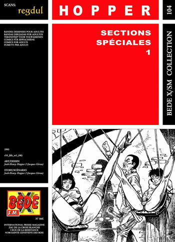 Jack-Henry Hopper  - Sections spéciales #1 cover