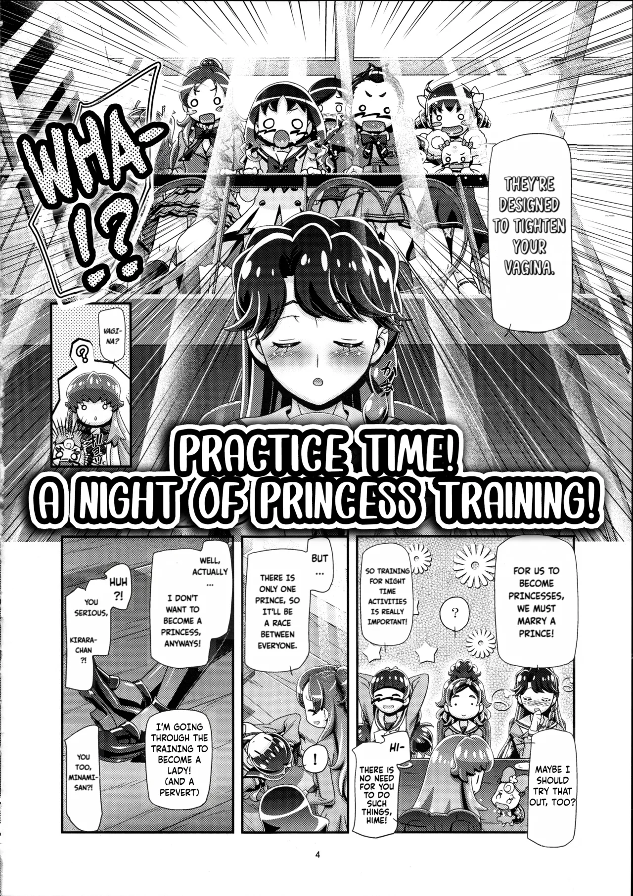 Princess PuniCure  | Magical Girl Futanari Defeat page 4 full