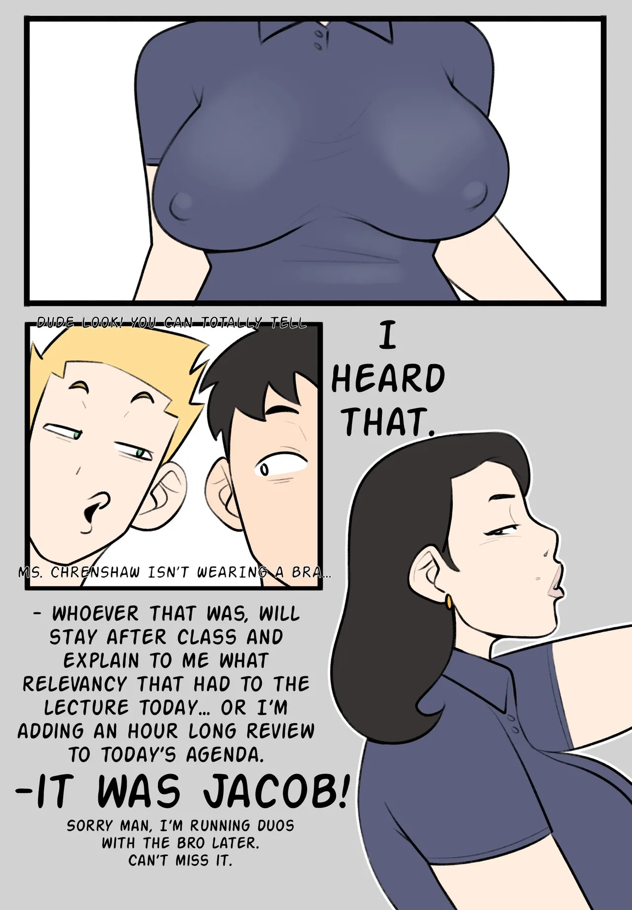 Lecture Distractions 📚 page 1 full