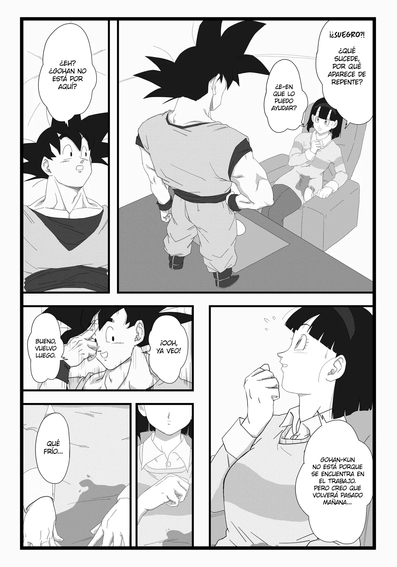 Videl x Goku page 3 full