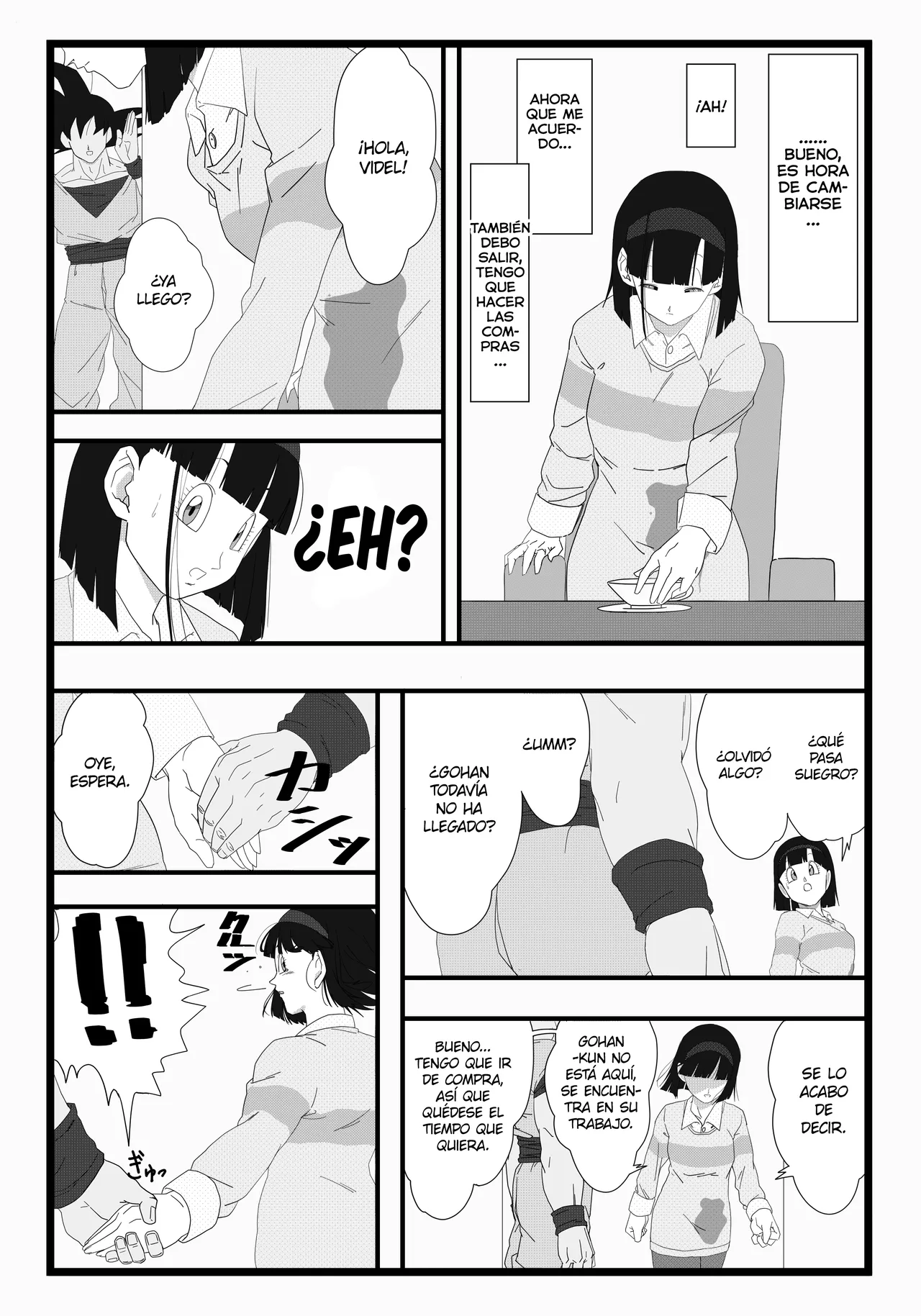 Videl x Goku page 4 full