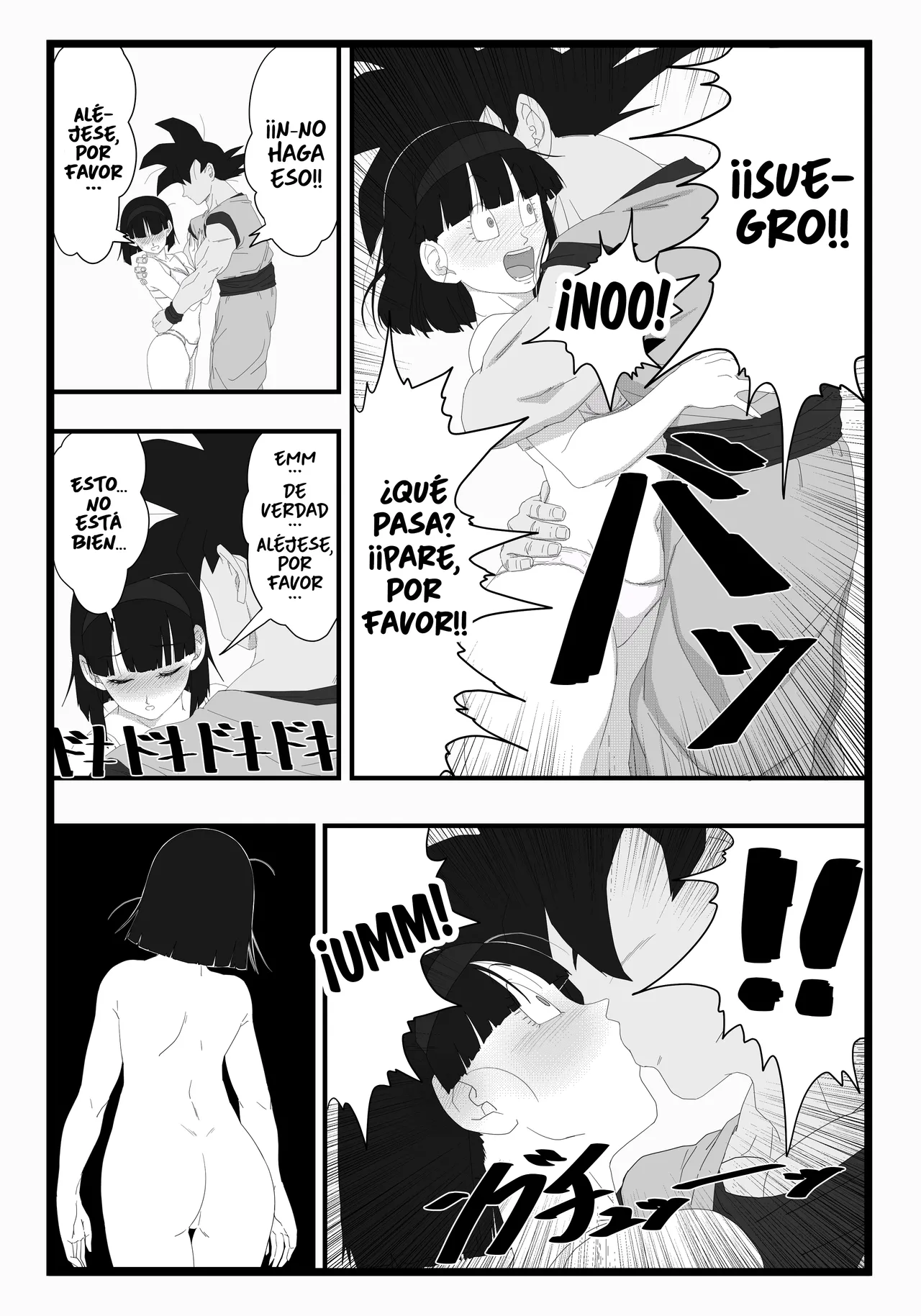 Videl x Goku page 6 full