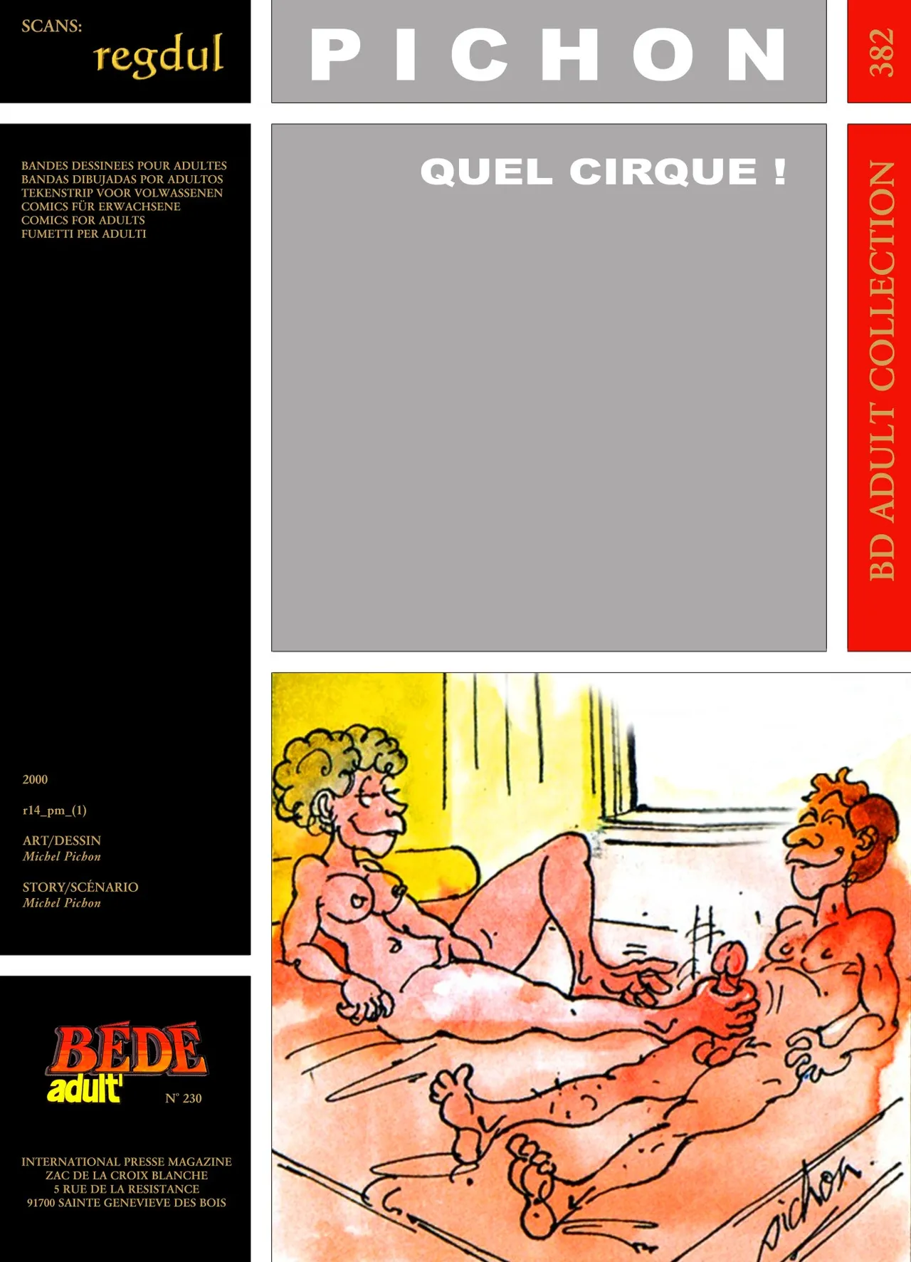 Michel Pichon - Quel cirque ! page 1 full