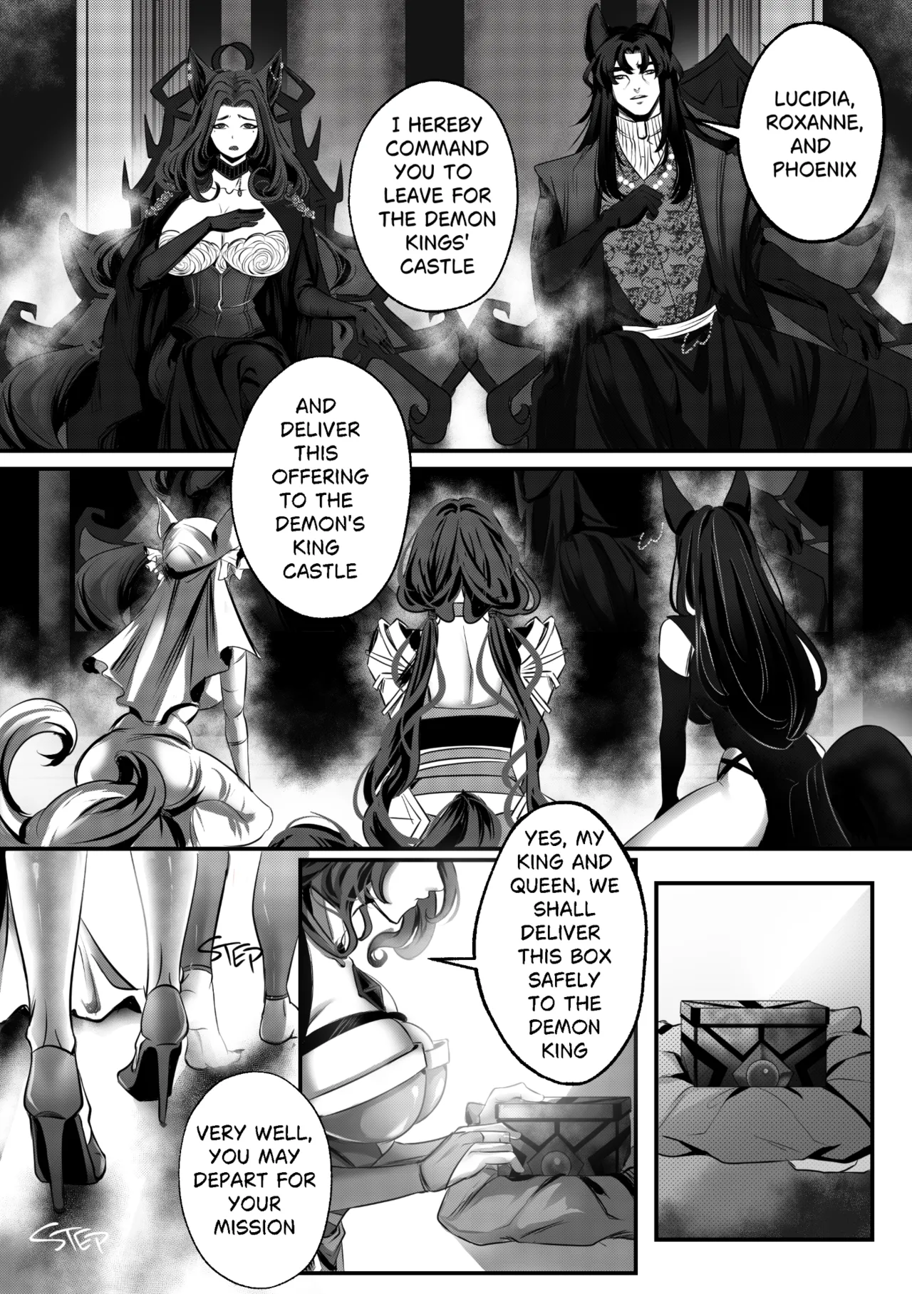 Sexual Encounter for The Fox CH1 sneak peak page 1 full