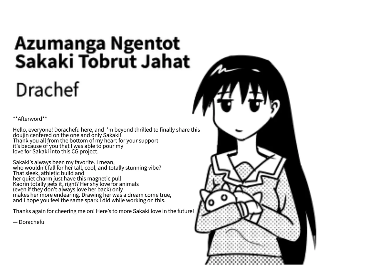 Azumanga Ngentot Sakaki Tobrut Jahat page 7 full