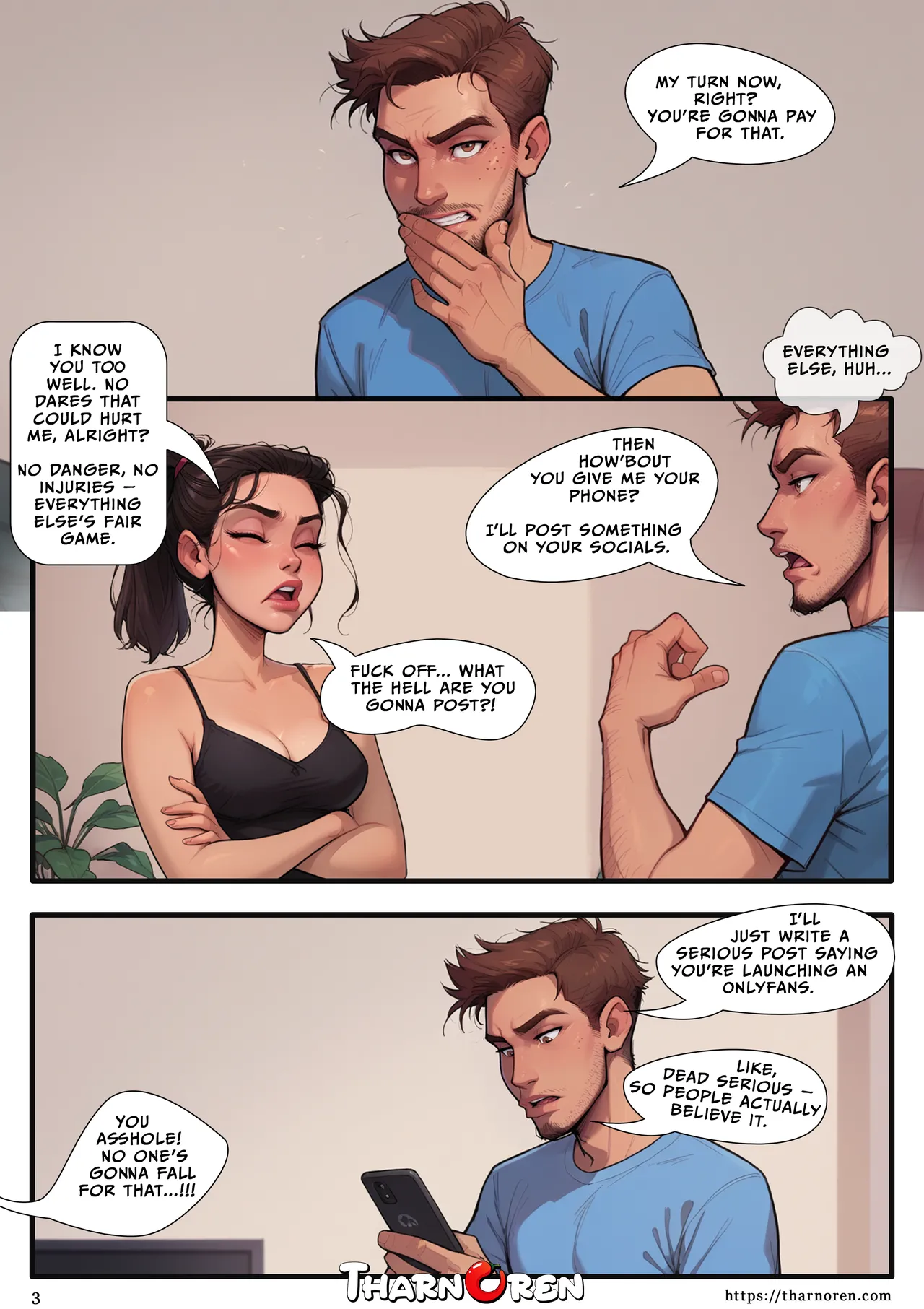 Bet You Won't PART 1-2 - page 4 full