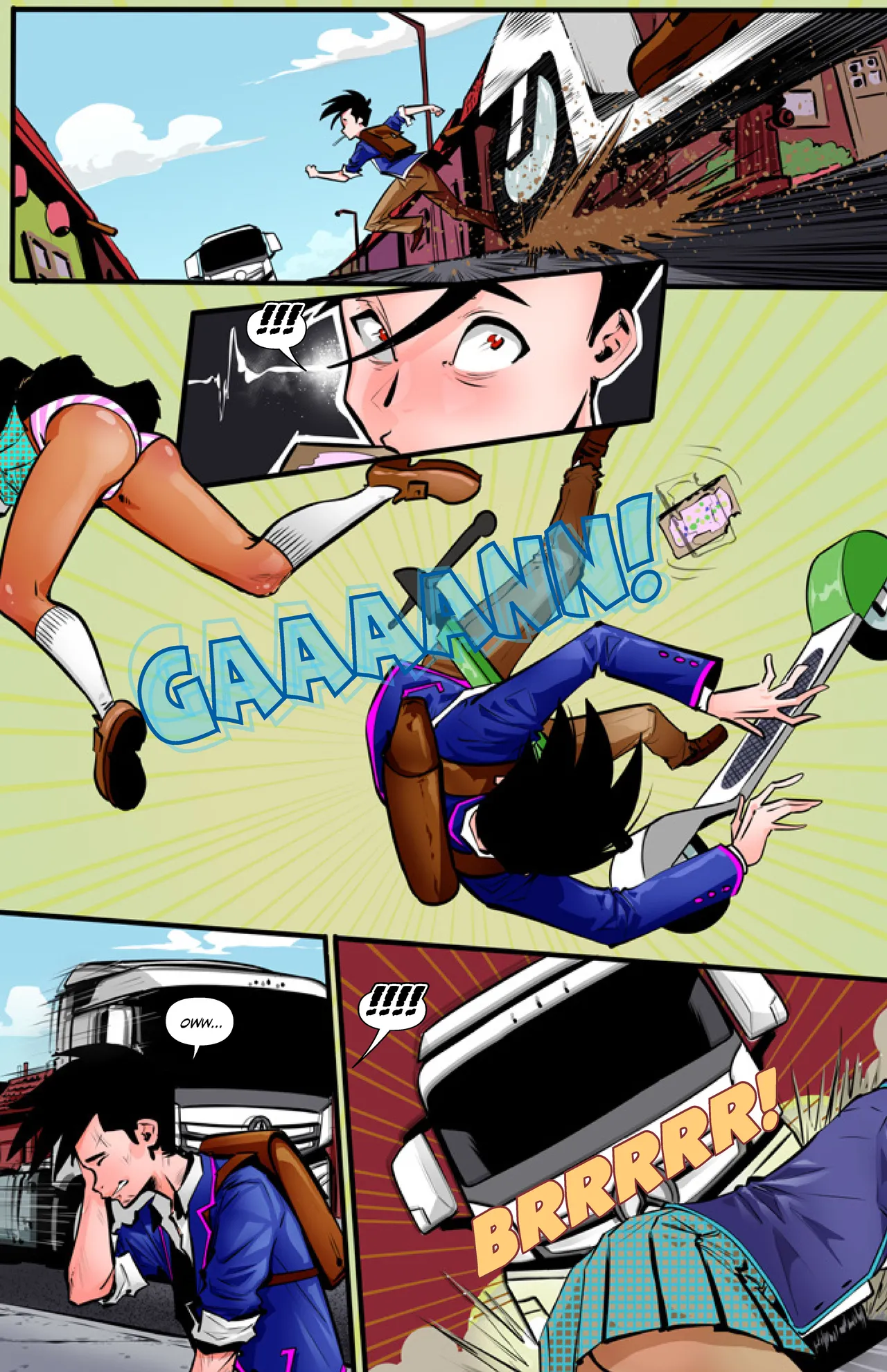 Monster Girl Academy #1 page 4 full