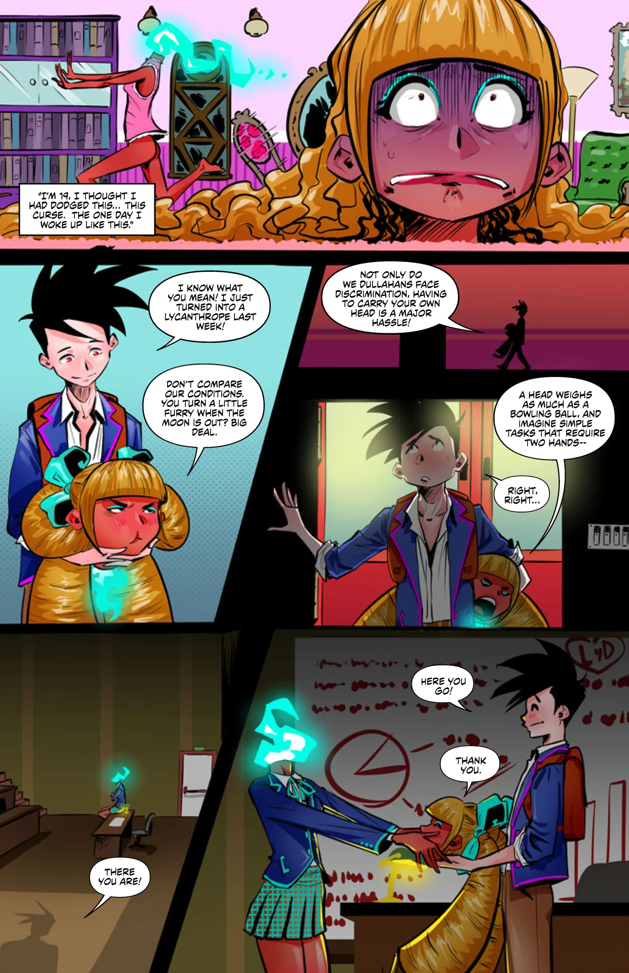 Monster Girl Academy #1 page 9 full