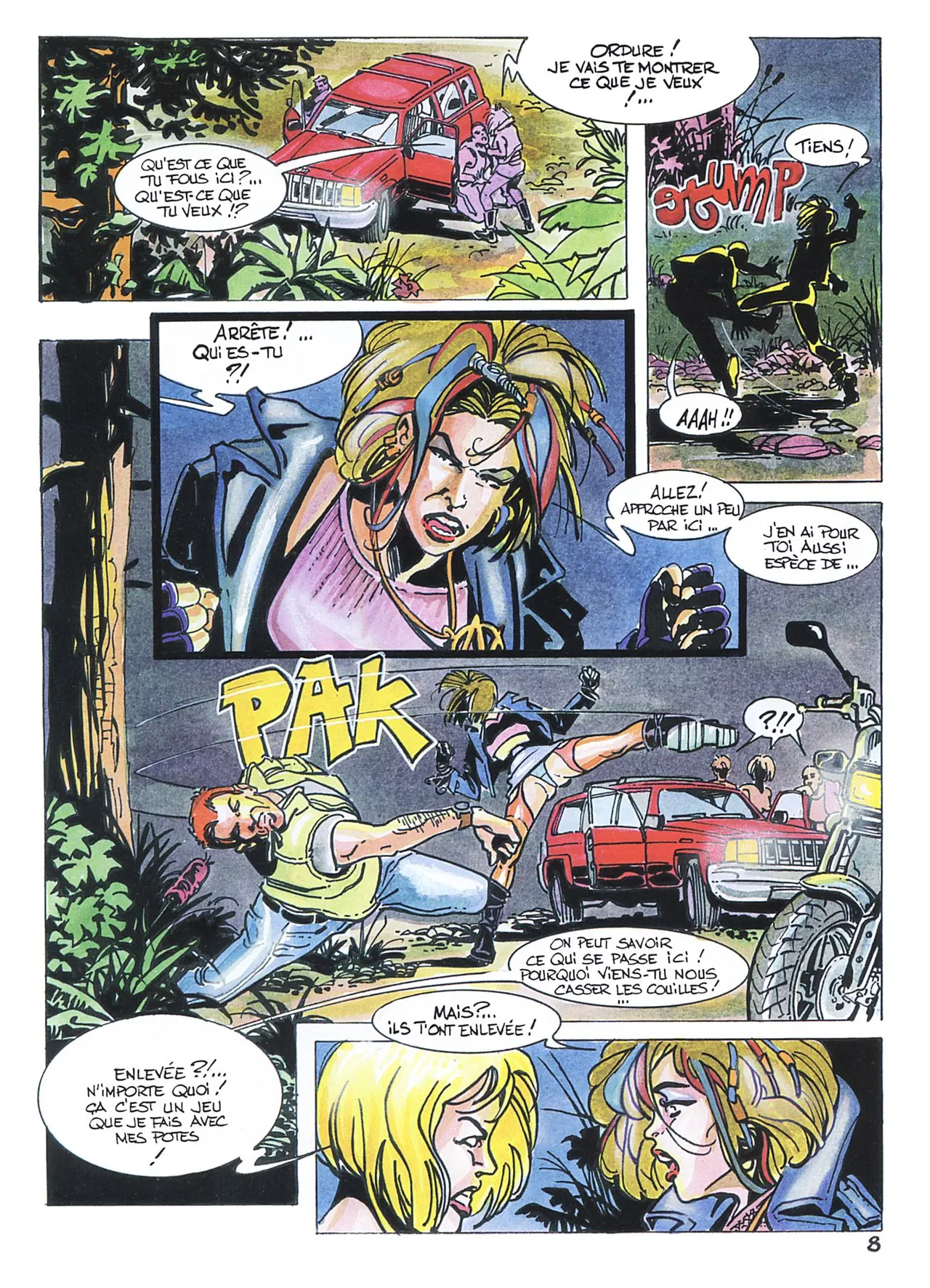 S. Cafagna &amp; Dante Tiberia - Les Night Angels #3 page 9 full
