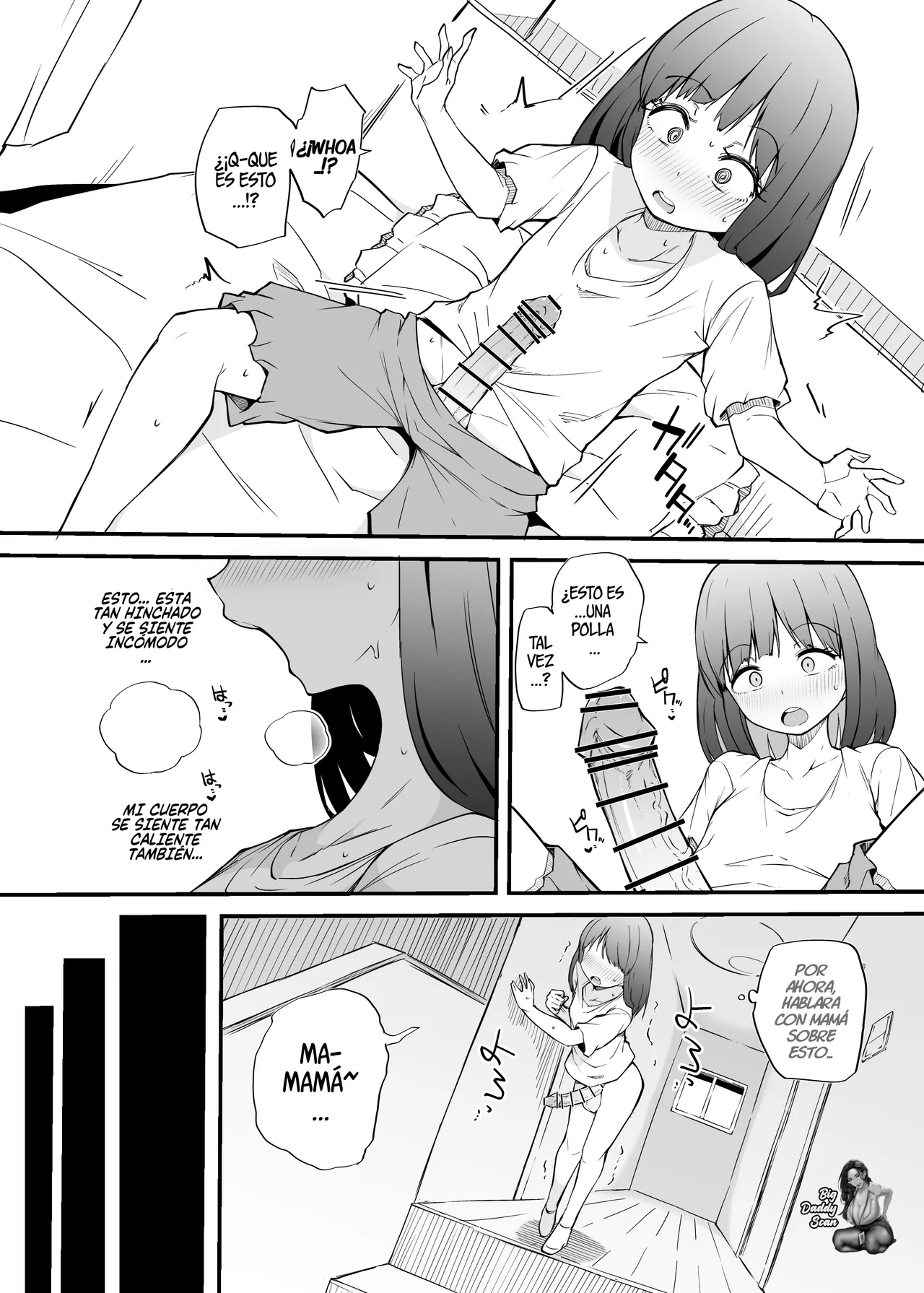 Asa Okitara Futanari ni | Cuando Me Desperté En La Mañana, Me Habia Vuelto Una Futanari page 2 full