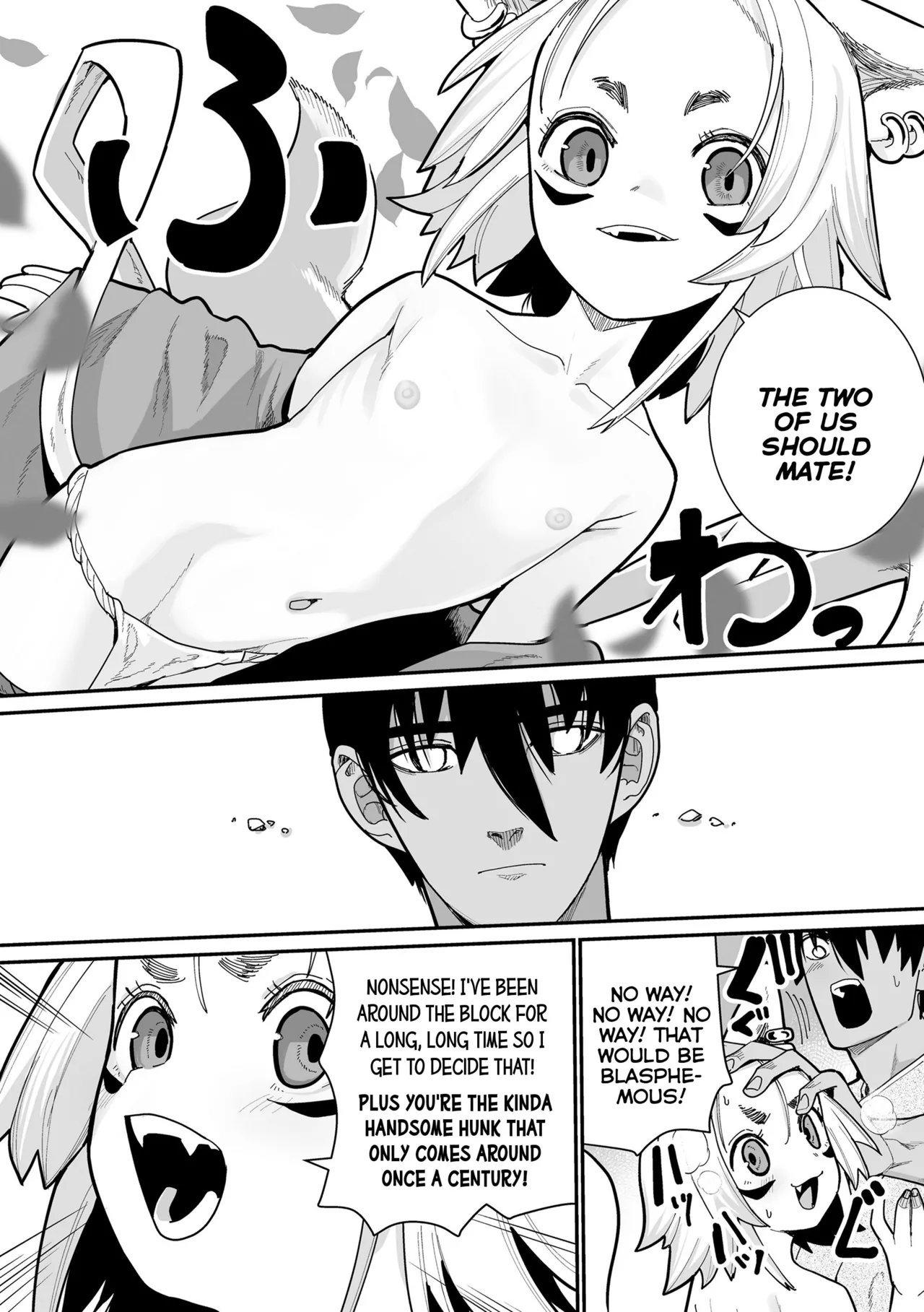 Shinitakunai kara Kamidanomi!! | I Don't Wanna Die So I'm Praying to God!! page 6 full