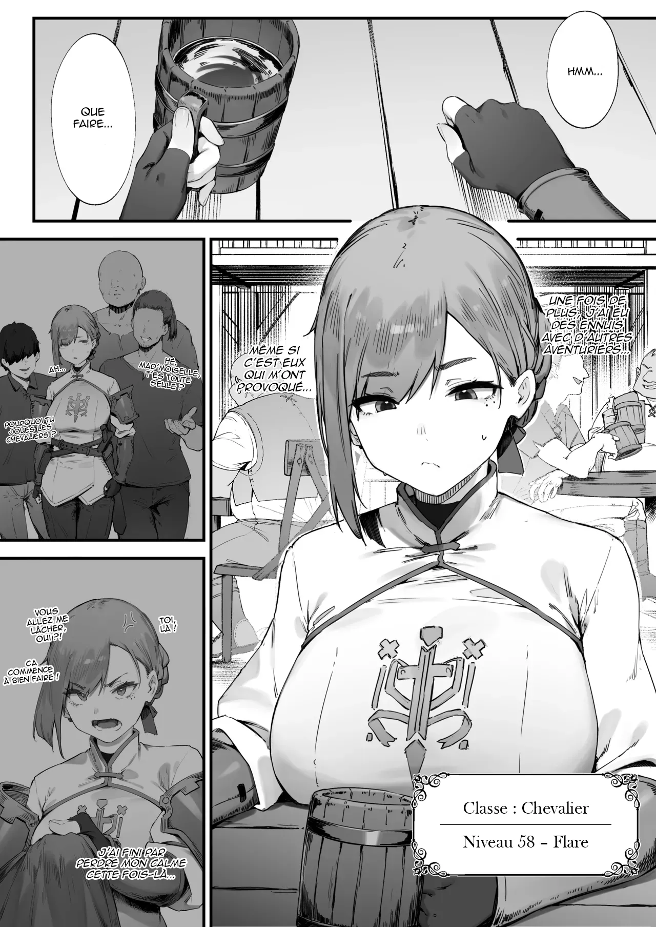 Histoire d’une chatte brisée par un équipement absurde  1-8 page 1 full