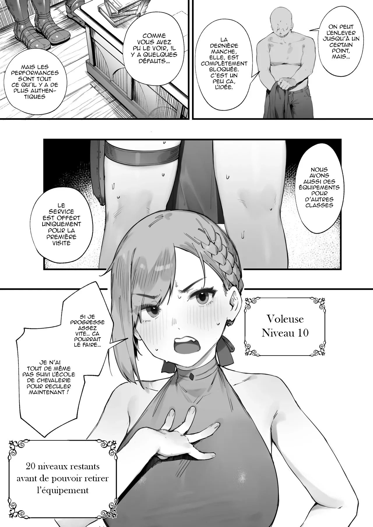 Histoire d’une chatte brisée par un équipement absurde  1-8 page 9 full