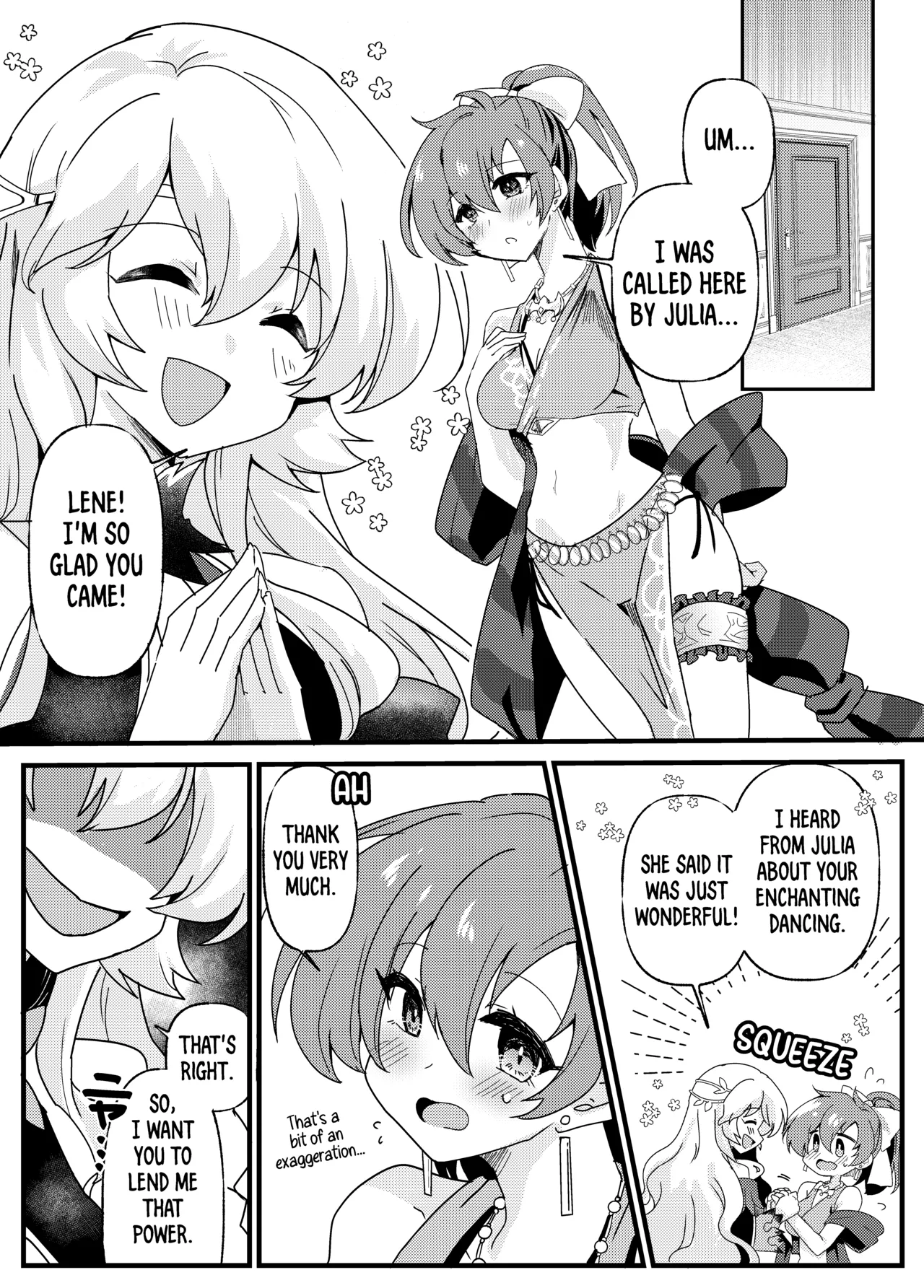 A Manga About Resplendent Deirdre Dyeing Lene page 1 full