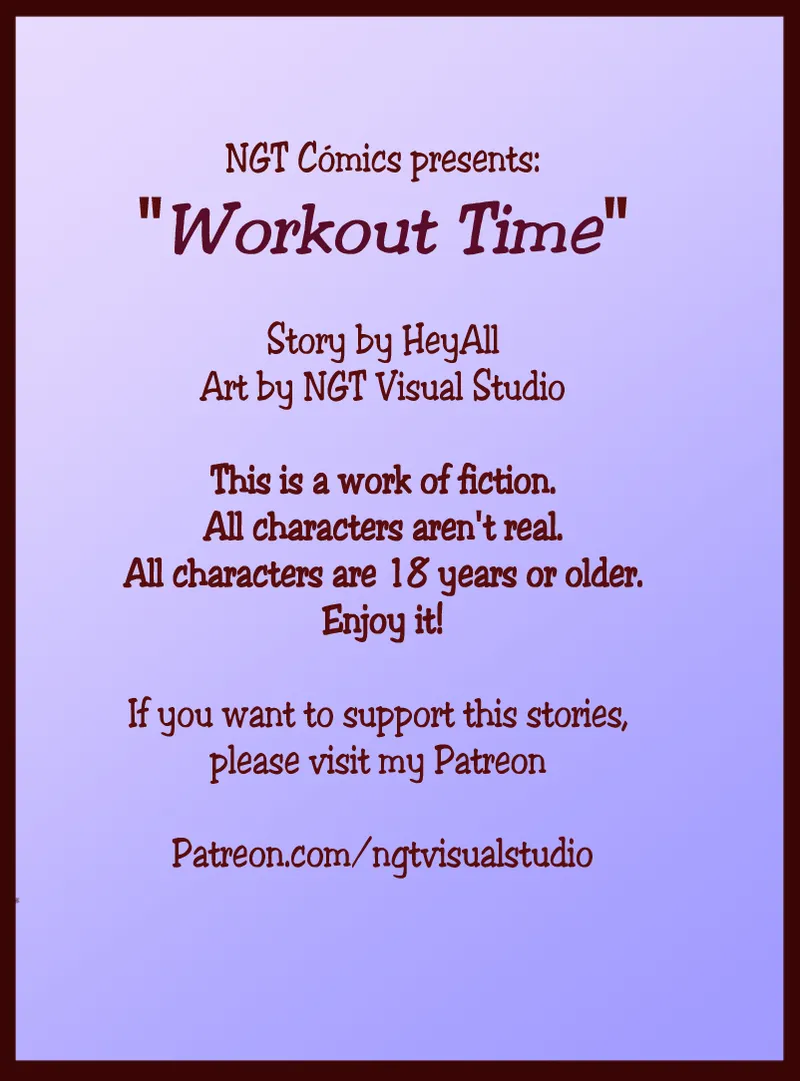 NGT Cómics 14 - Workout Time page 2 full