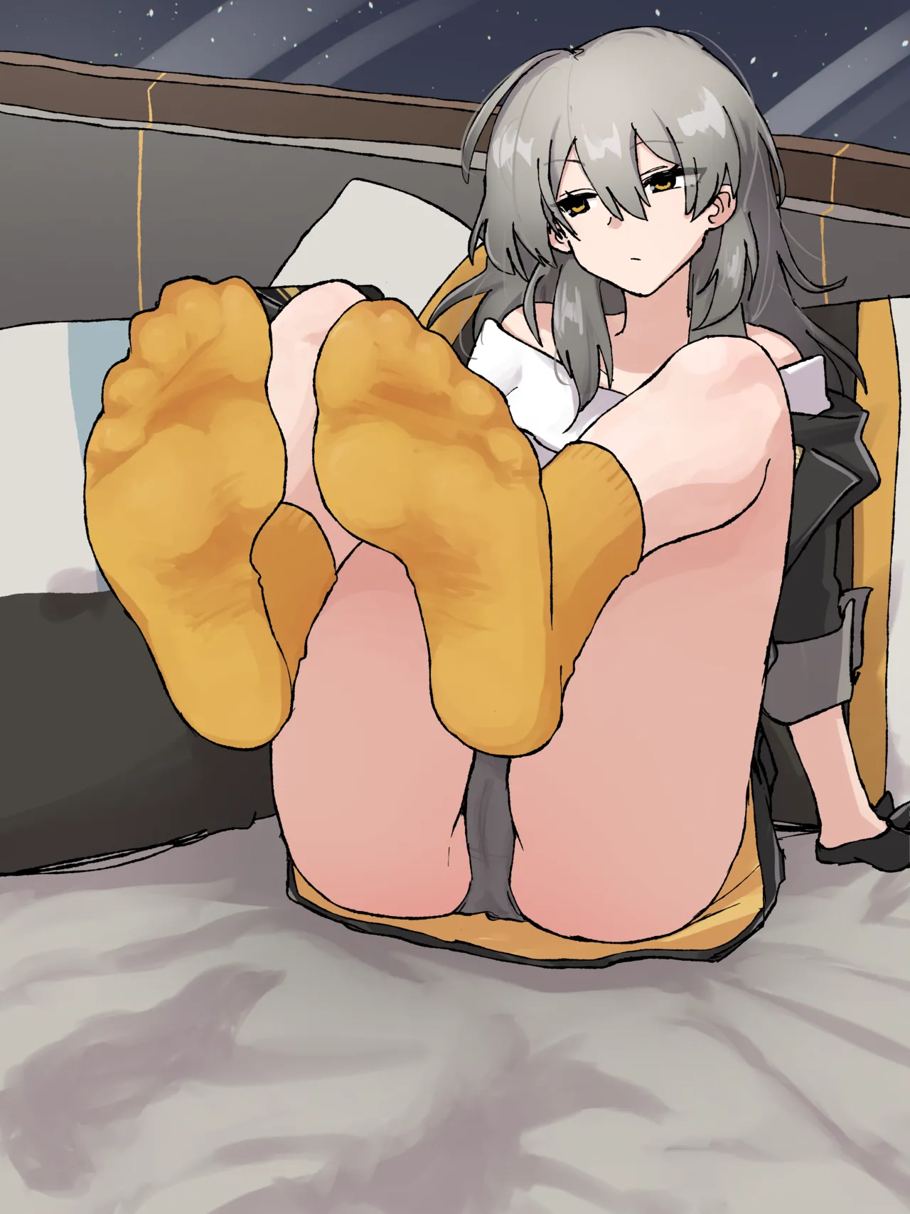 【Honkai Star Rail】Trailblazer  Footjob 【FANBOX Limited Socks Color Variations 】 page 3 full