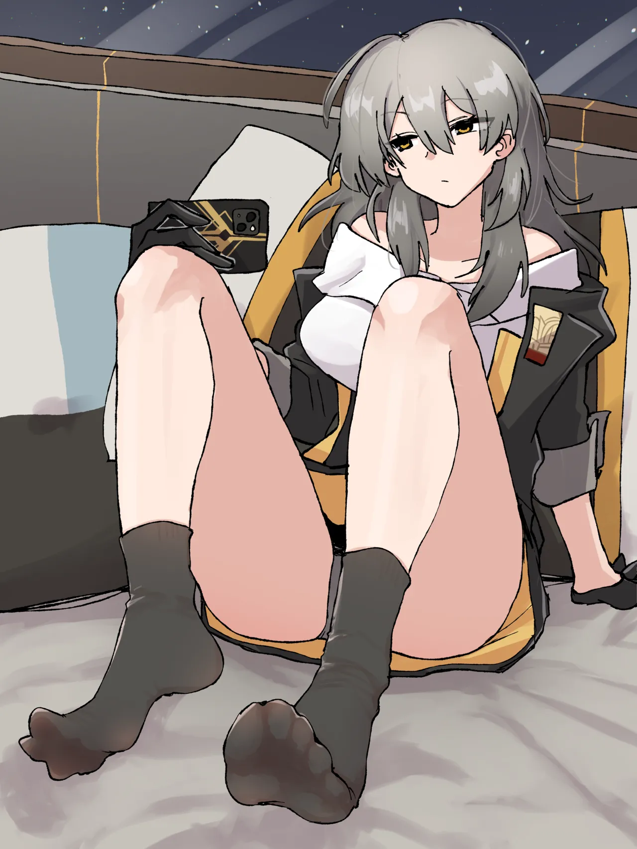 【Honkai Star Rail】Trailblazer  Footjob 【FANBOX Limited Socks Color Variations 】 page 7 full