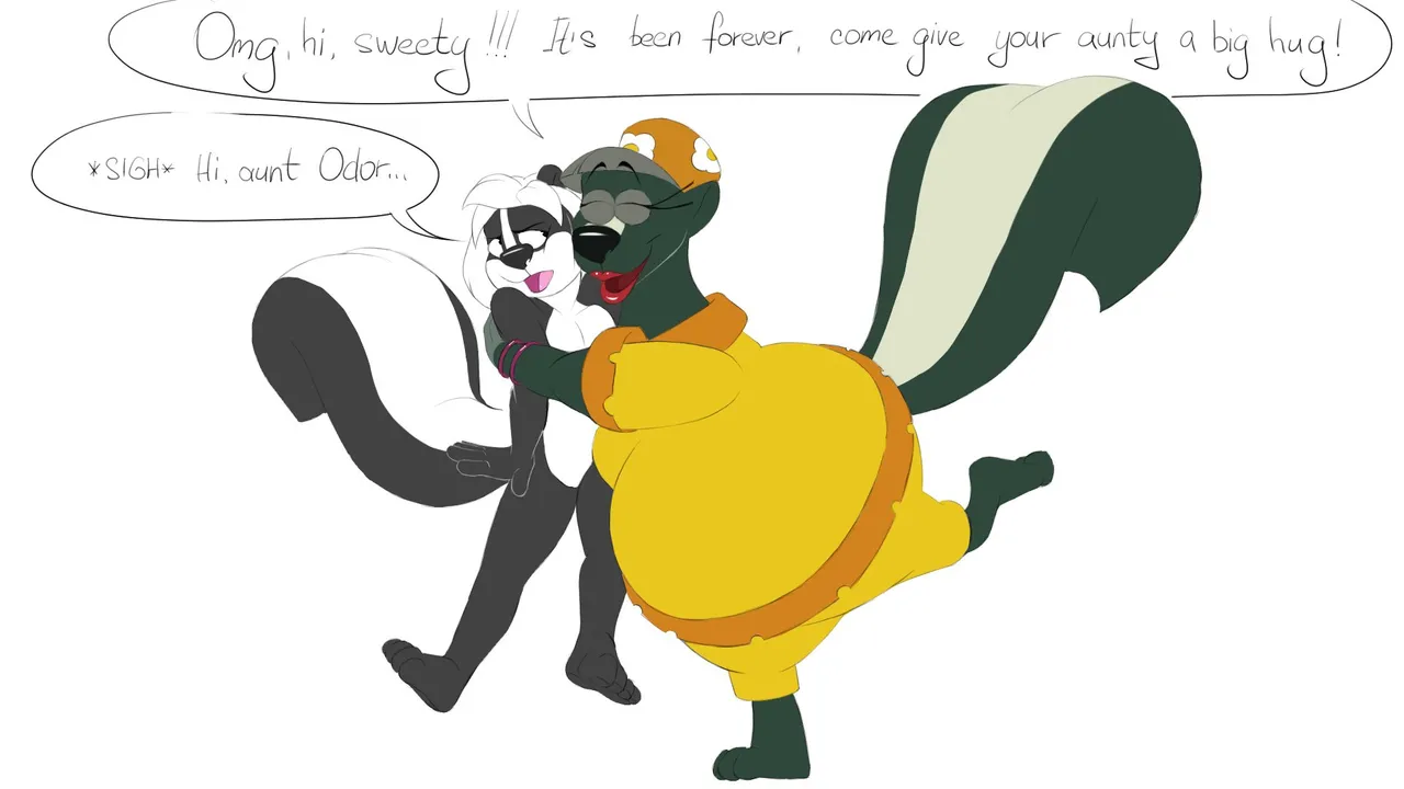 El Brapitto - Skunk Aunt Comes to Vist Chp.1 &amp; 2 page 2 full