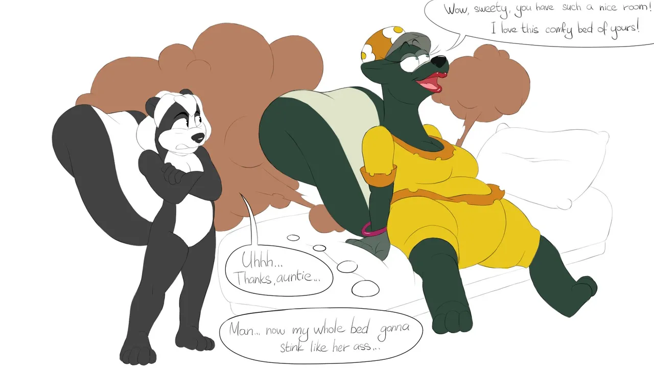 El Brapitto - Skunk Aunt Comes to Vist Chp.1 &amp; 2 page 5 full