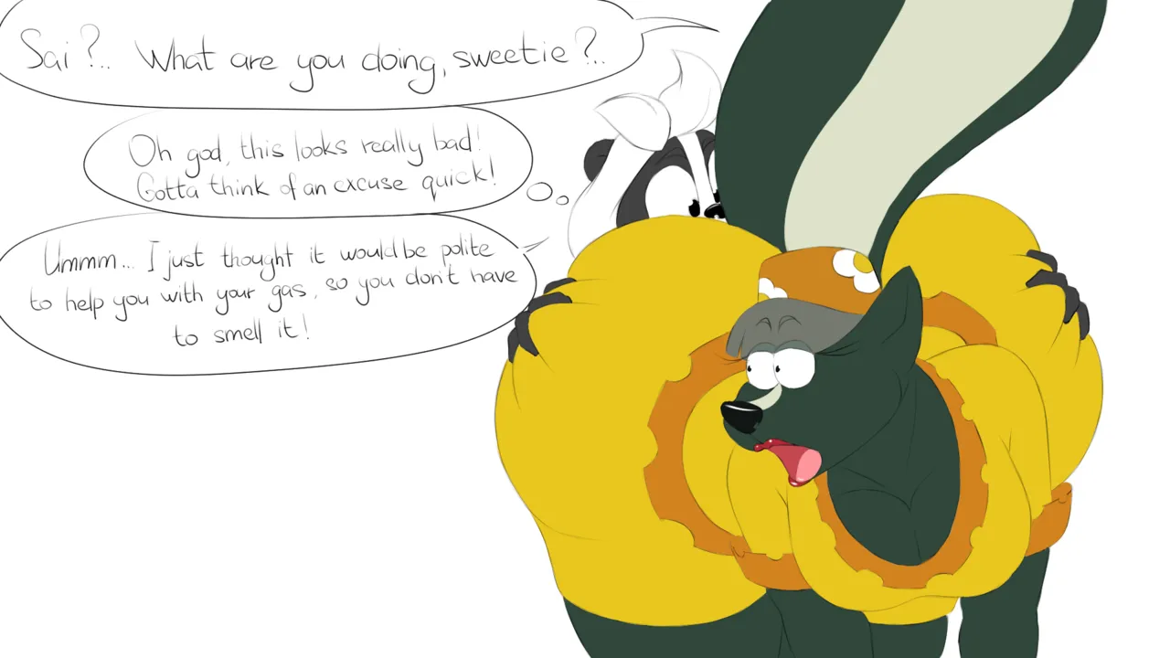 El Brapitto - Skunk Aunt Comes to Vist Chp.1 &amp; 2 page 9 full