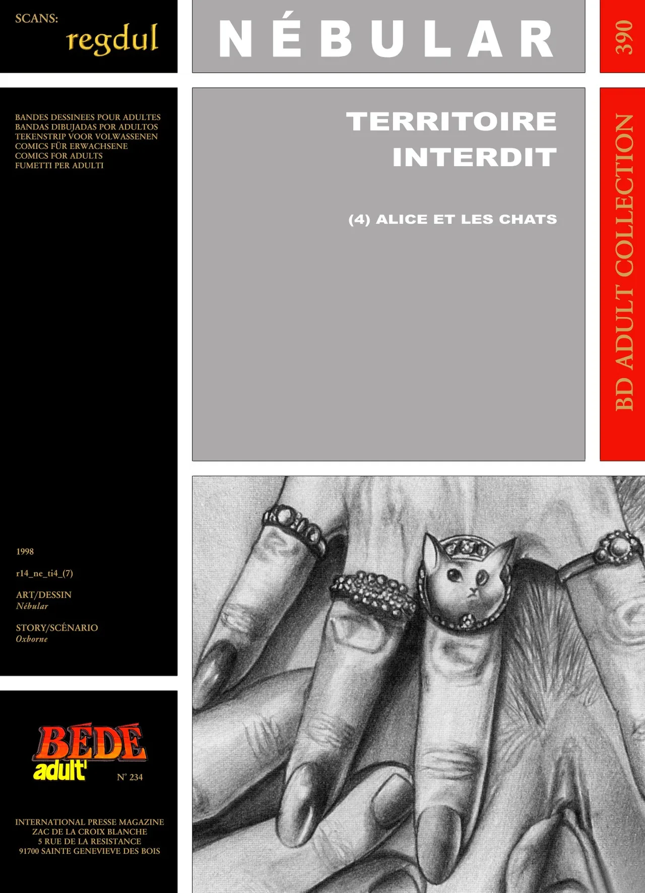 Nébular &amp; Oxborne - Territoire interdit #4 : Alice et les chats page 1 full
