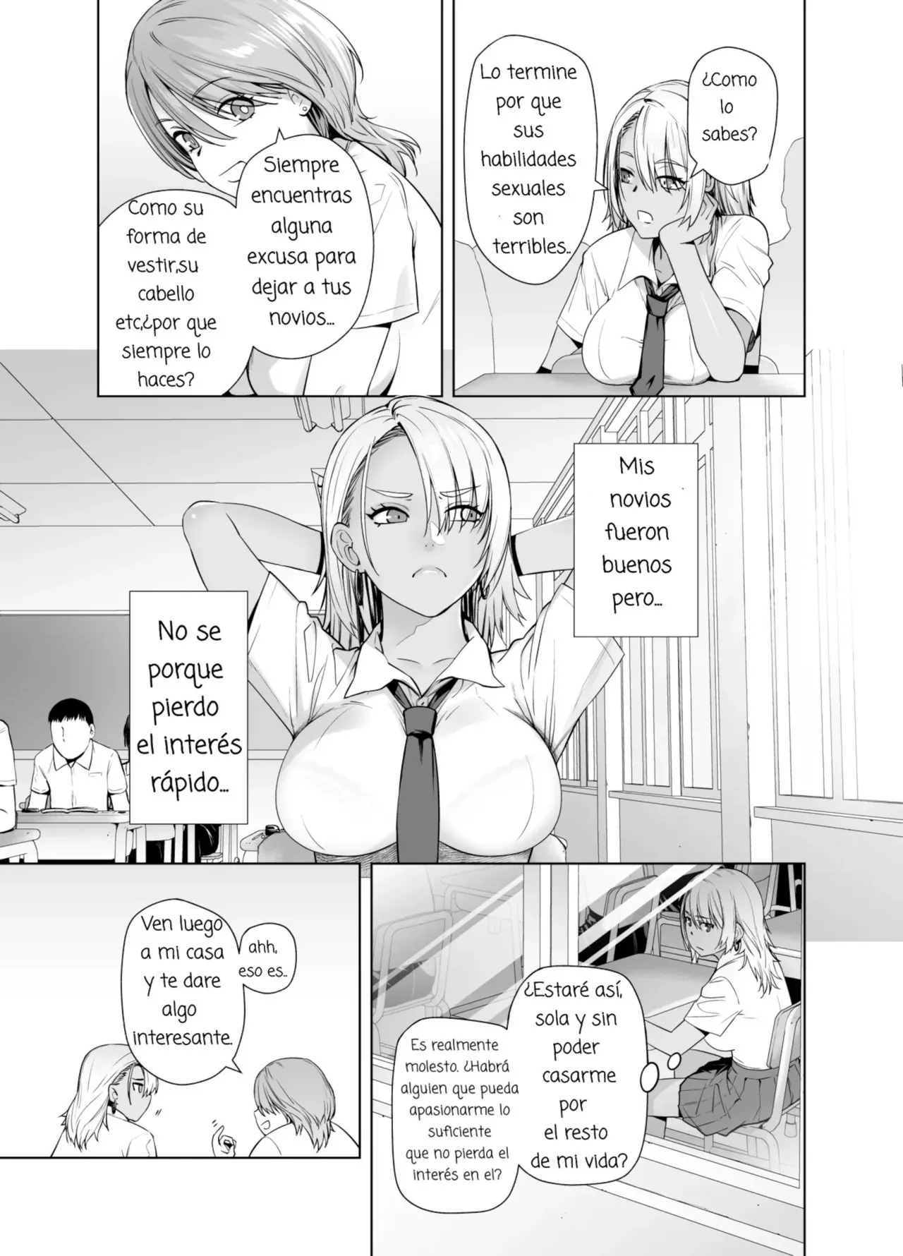 Gal Musume ga Chichioya to no Aijoux Ch. 1-3｜El Amoroso Sexo Entre Una Hija Gal y Su Padre Cap. 1-3 page 8 full
