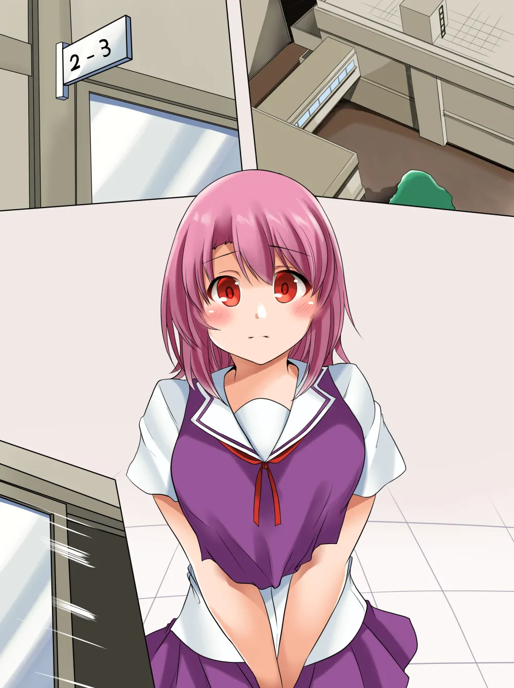 School Girls Weight Gain | 여고생 전학 비만화 만화 page 1 full