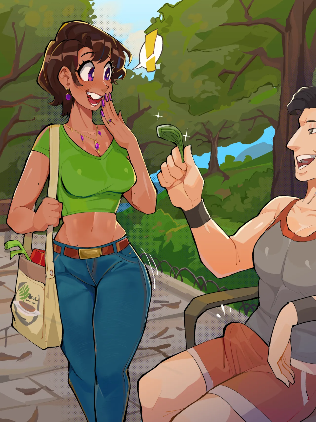Morning Stroll in Depravecity page 1 full