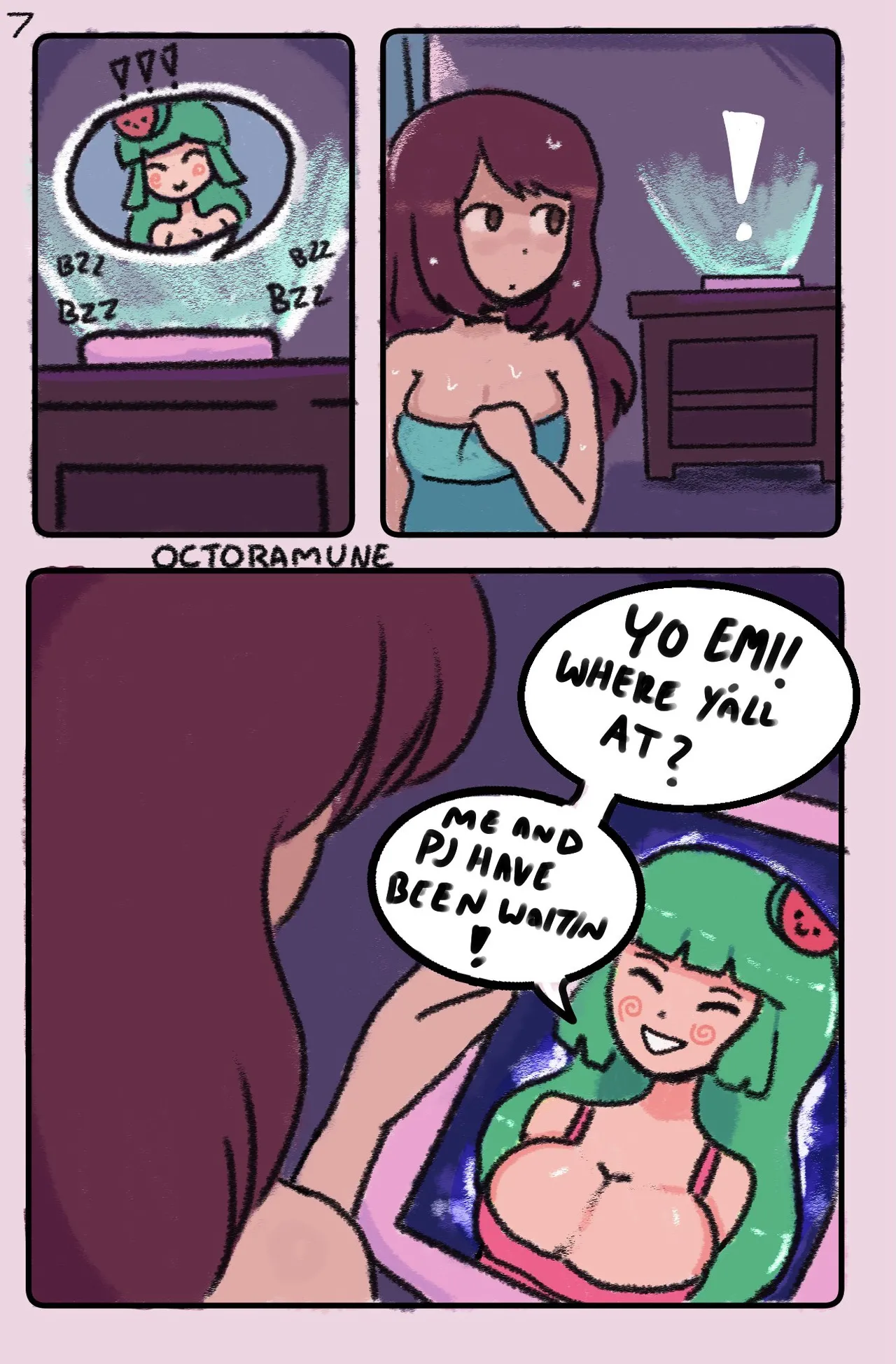 Emi's Night out page 7 full