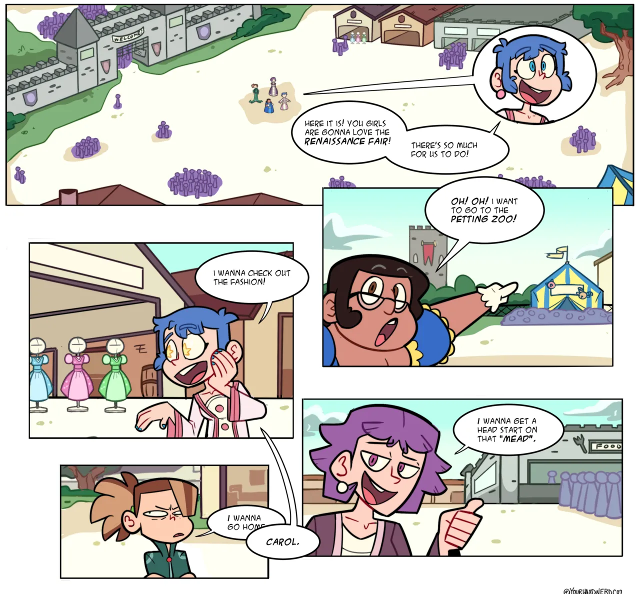 Yourhardnerdcollectr - Middle-Age Mayhem page 2 full