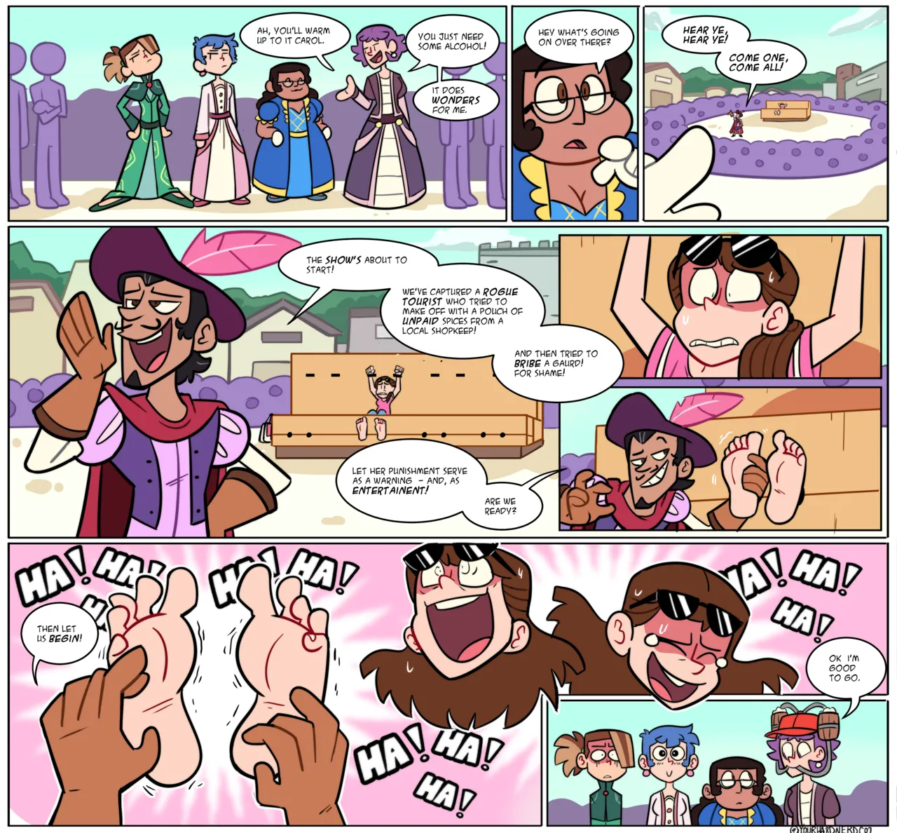 Yourhardnerdcollectr - Middle-Age Mayhem page 3 full