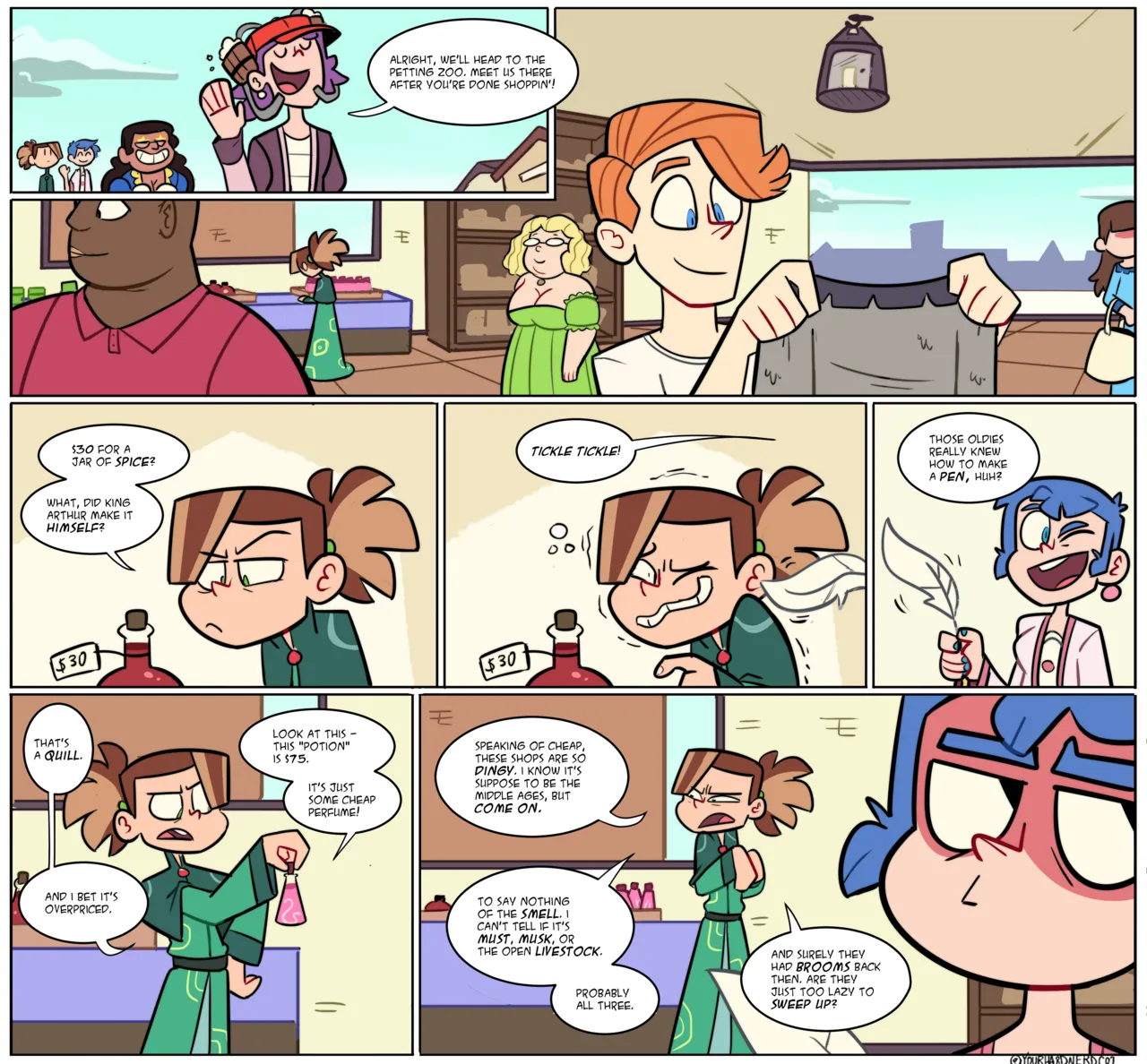 Yourhardnerdcollectr - Middle-Age Mayhem page 4 full
