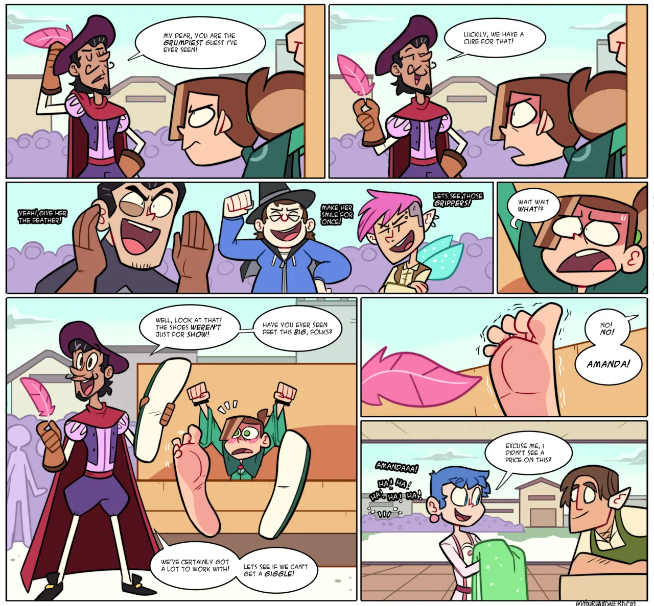 Yourhardnerdcollectr - Middle-Age Mayhem page 6 full