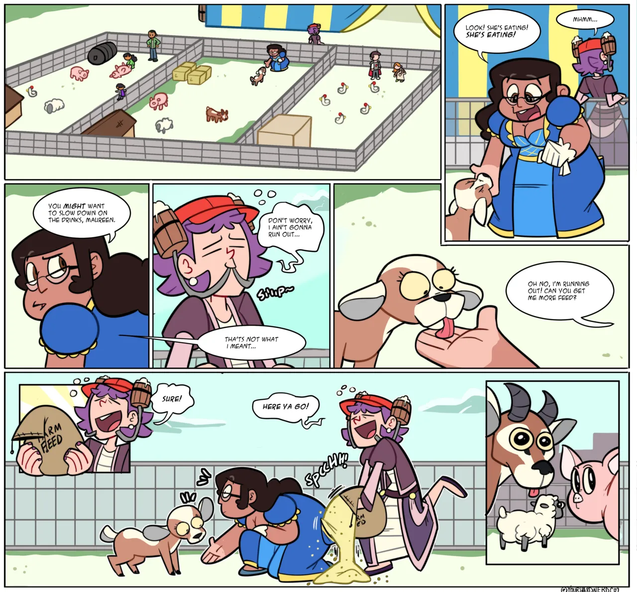 Yourhardnerdcollectr - Middle-Age Mayhem page 7 full