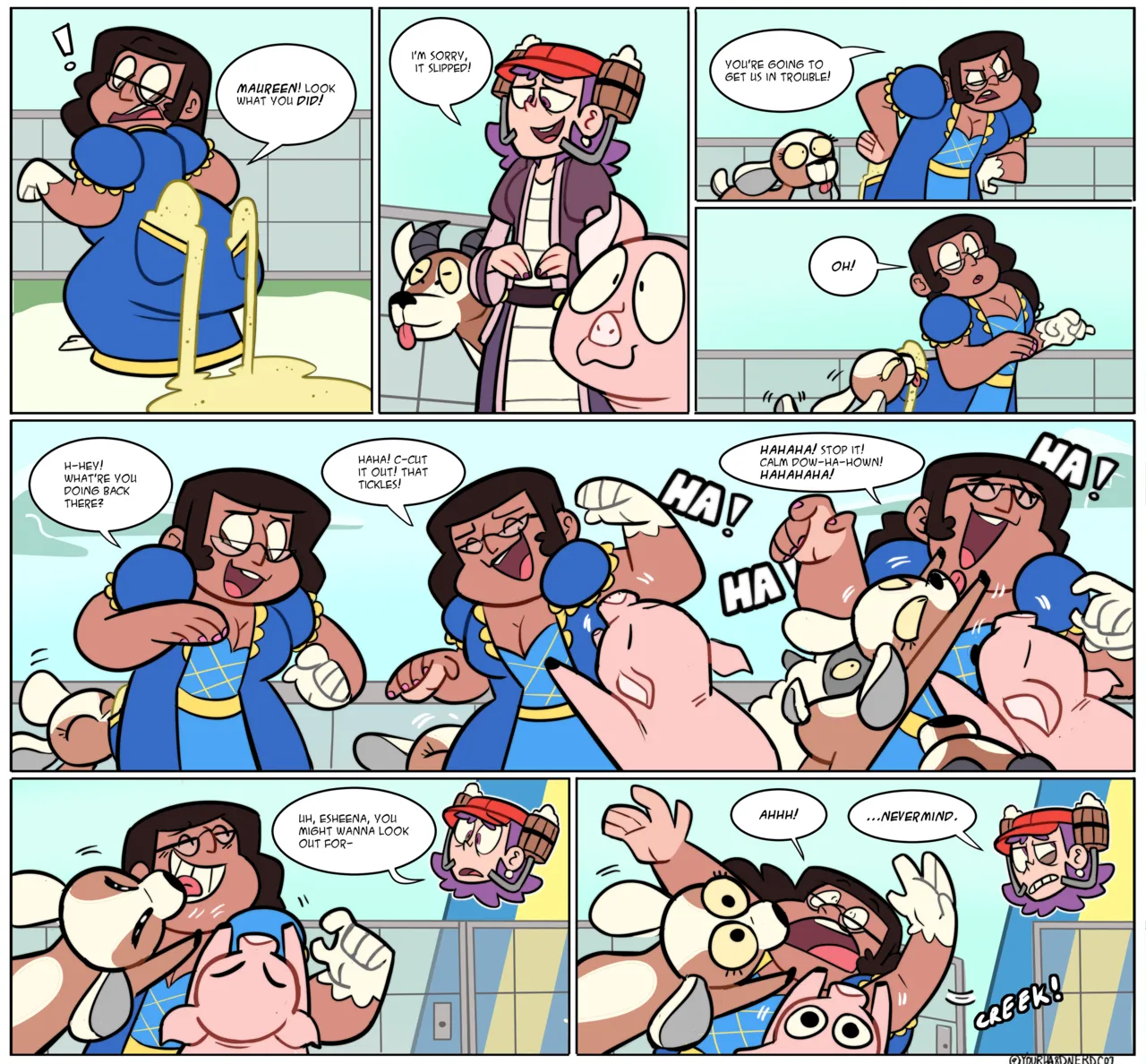 Yourhardnerdcollectr - Middle-Age Mayhem page 8 full