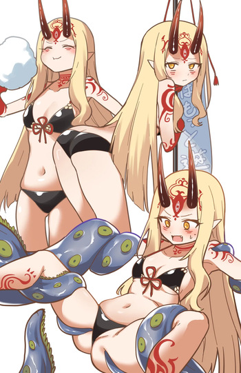 茨木童子イラスト cover