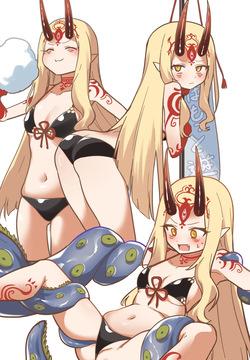 [ひるなぎ] 茨木童子イラスト